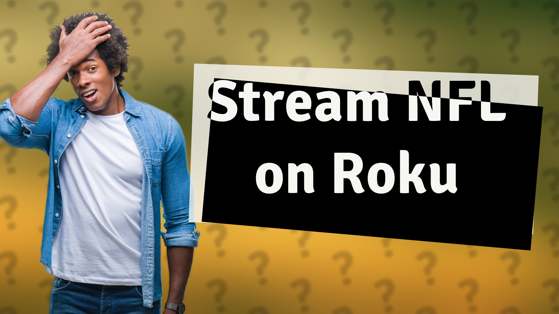 Stream NFL on Roku