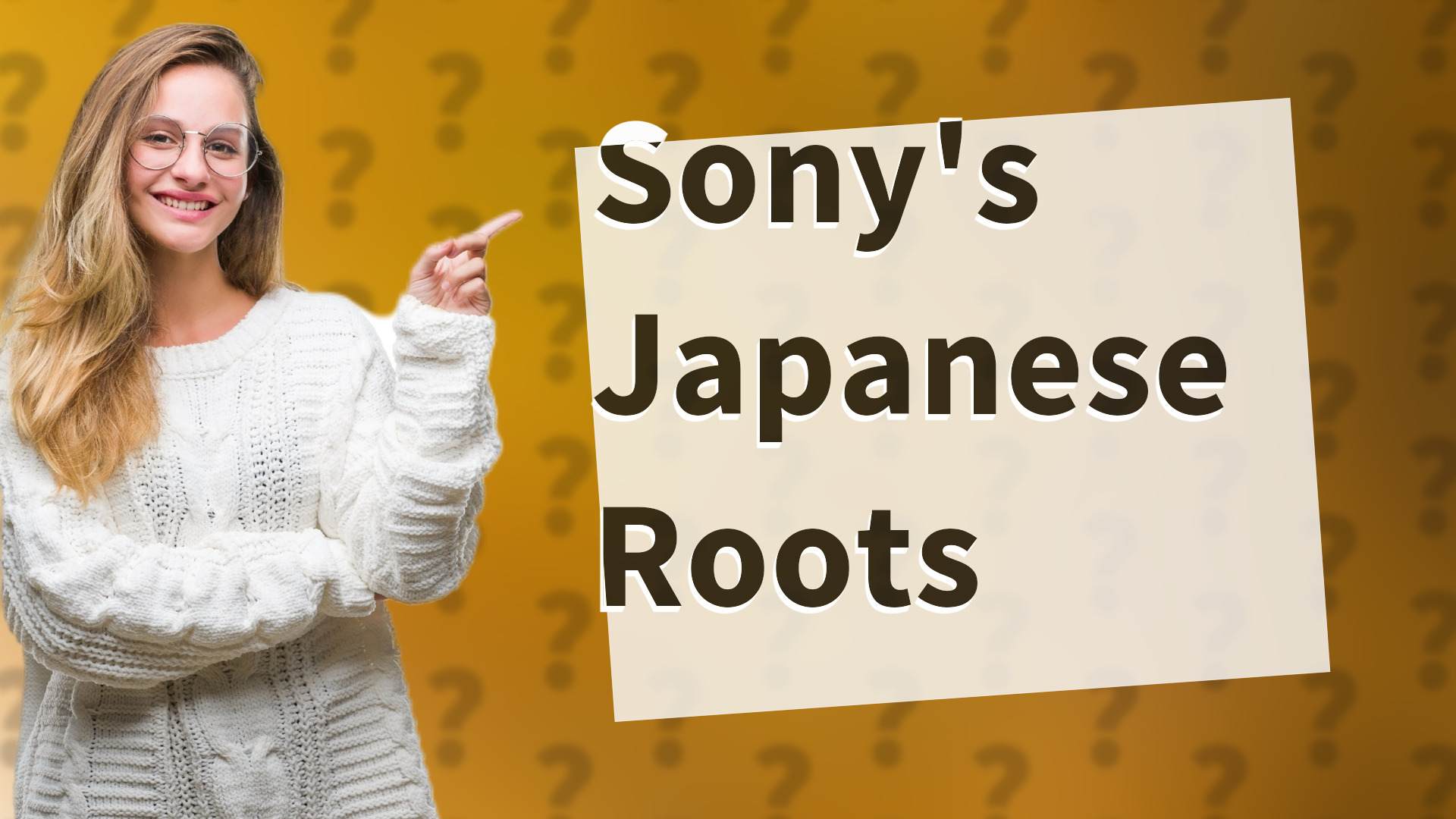 Sony's Japanese Roots