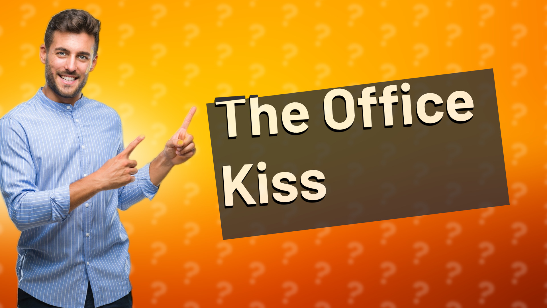 The Office Kiss