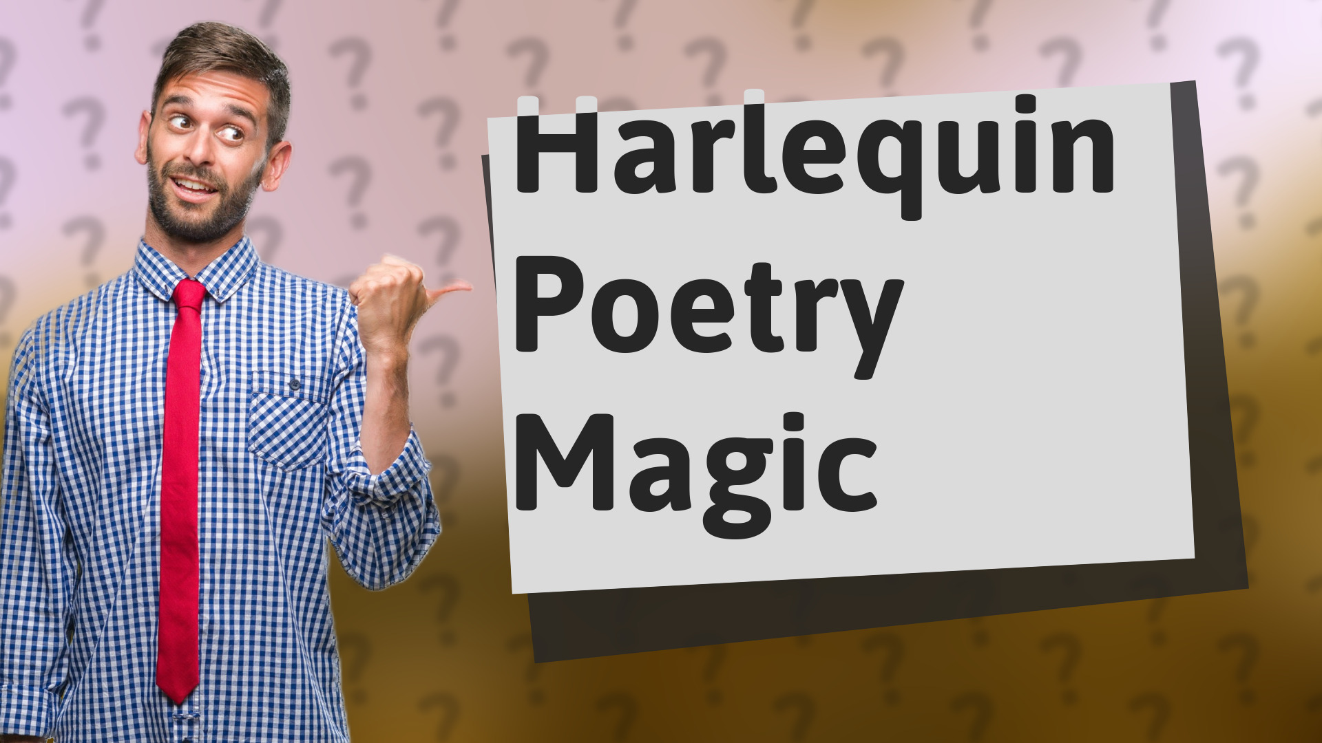 Harlequin Poetry Magic