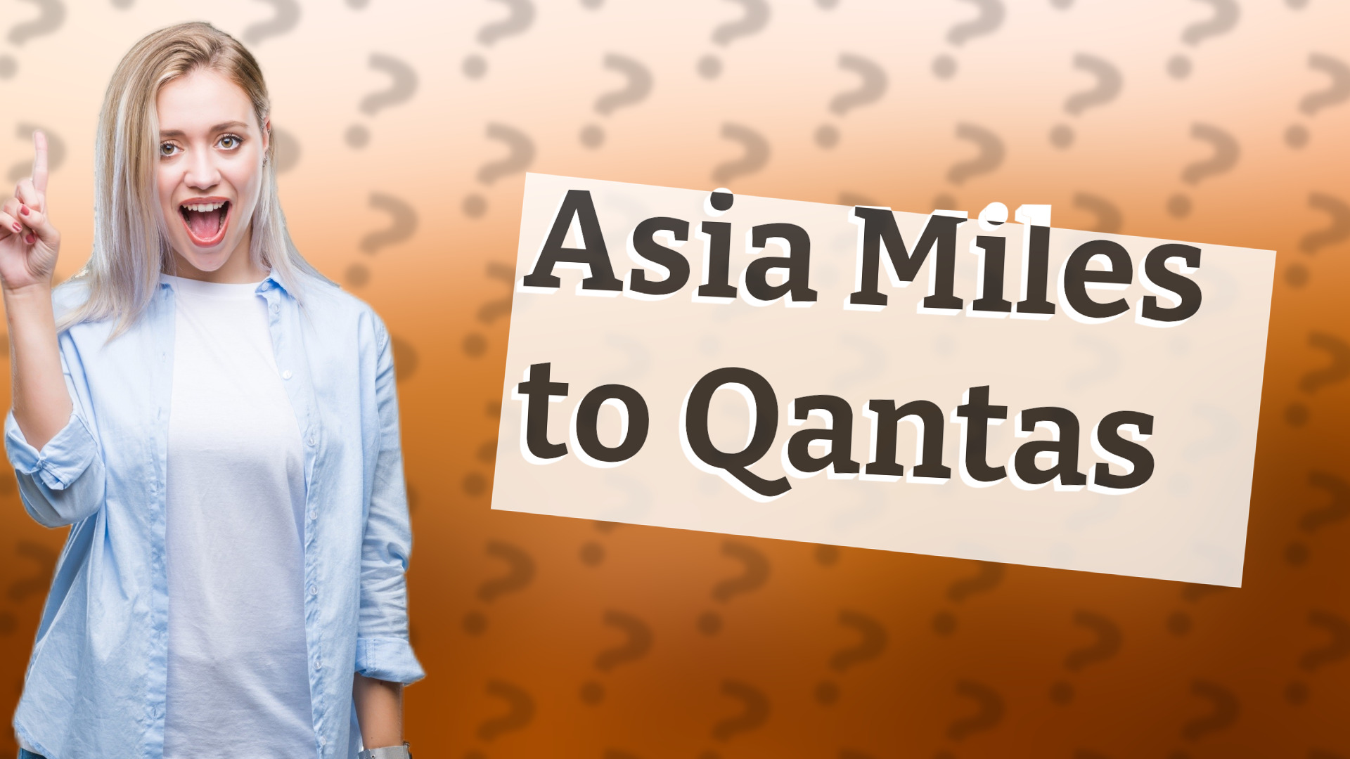 Asia Miles to Qantas