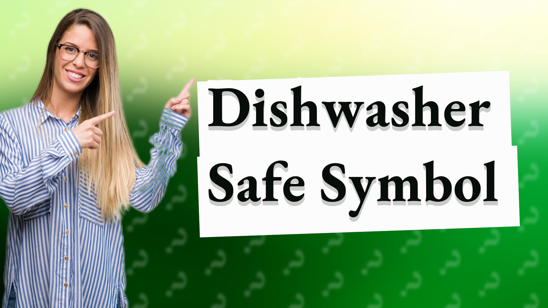 Dishwasher Safe Symbol