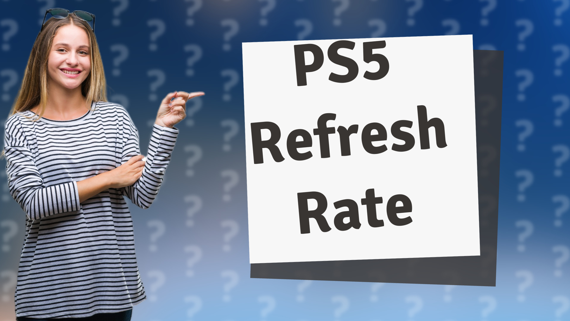 PS5 Refresh Rate
