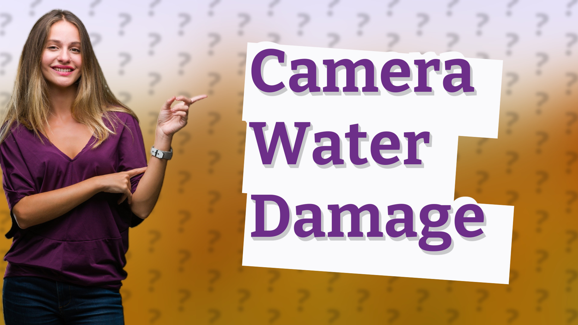 Camera Water Damage