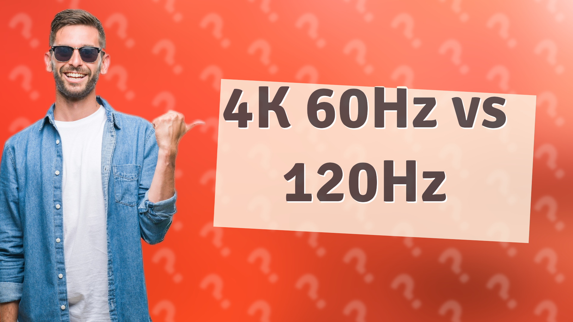 4K 60Hz vs 120Hz
