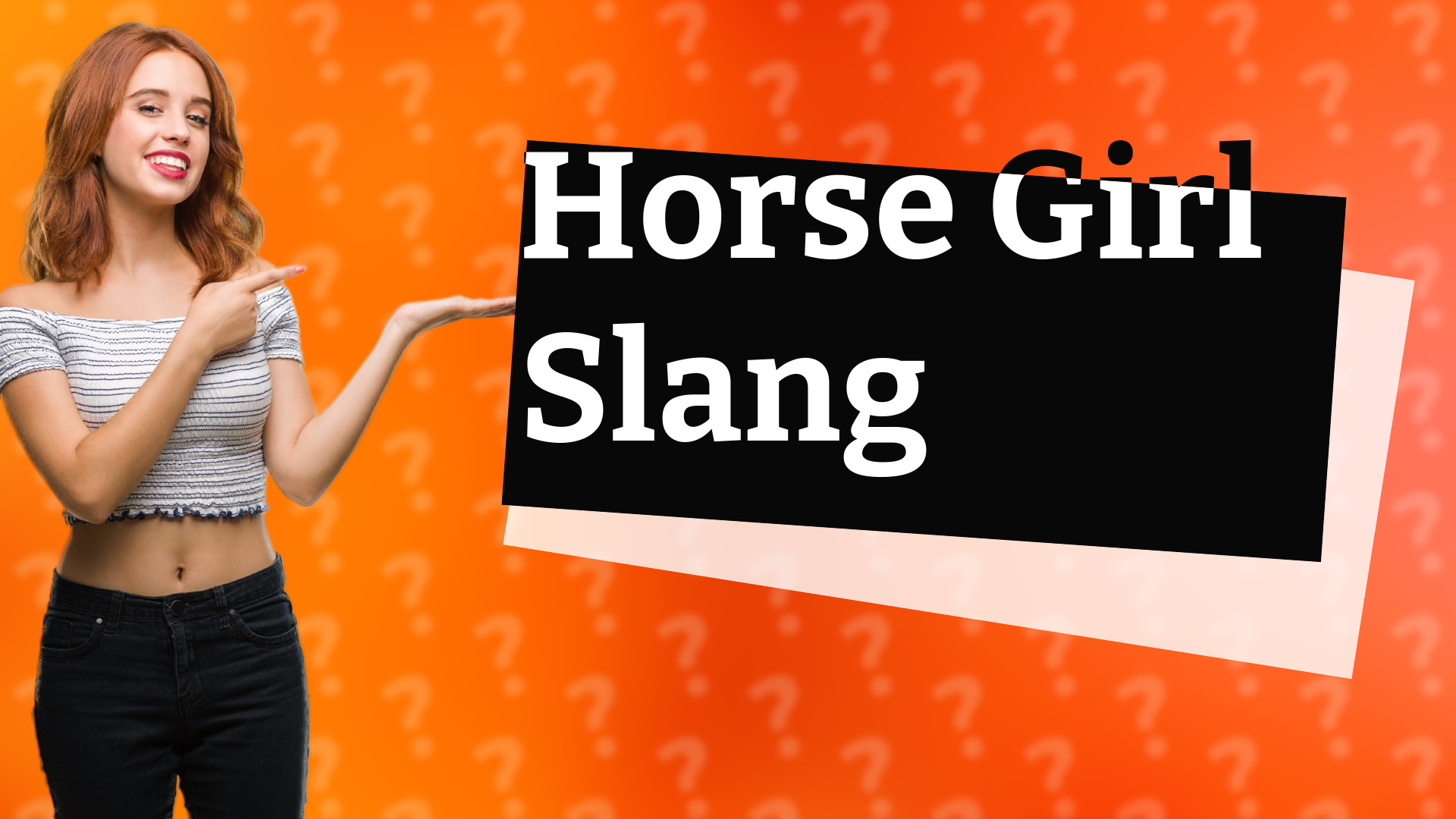 Horse Girl Slang