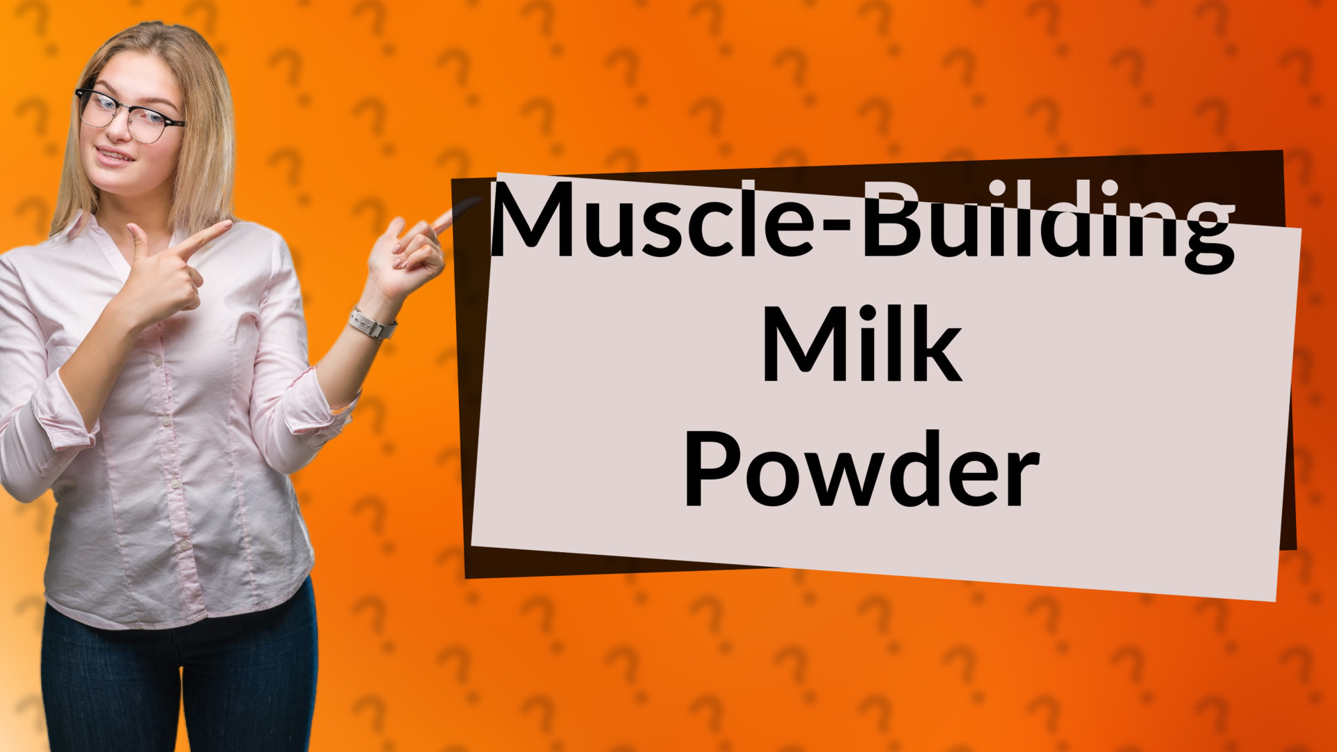 Muscle-Building Milk Powder