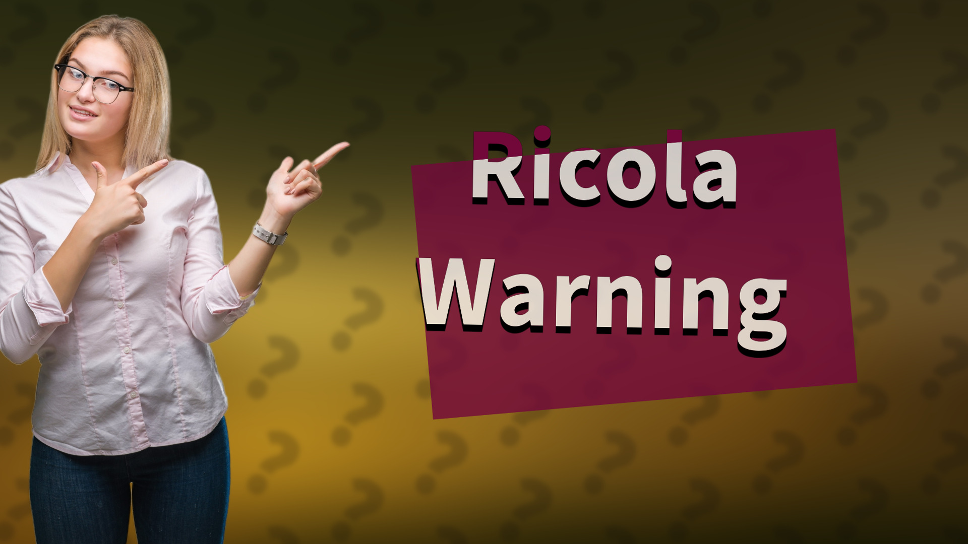 Ricola Warning