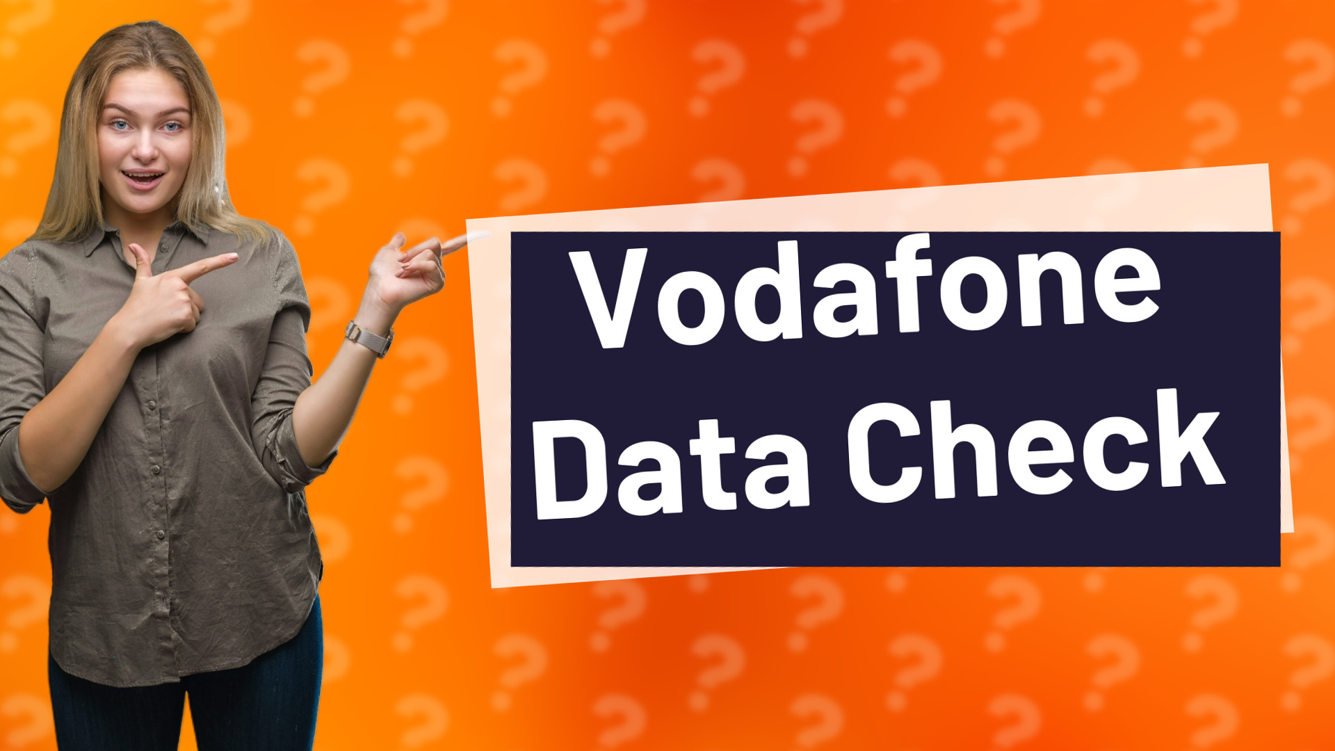 Vodafone Data Check