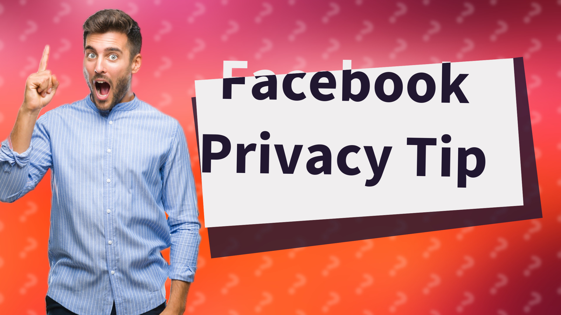 Facebook Privacy Tip