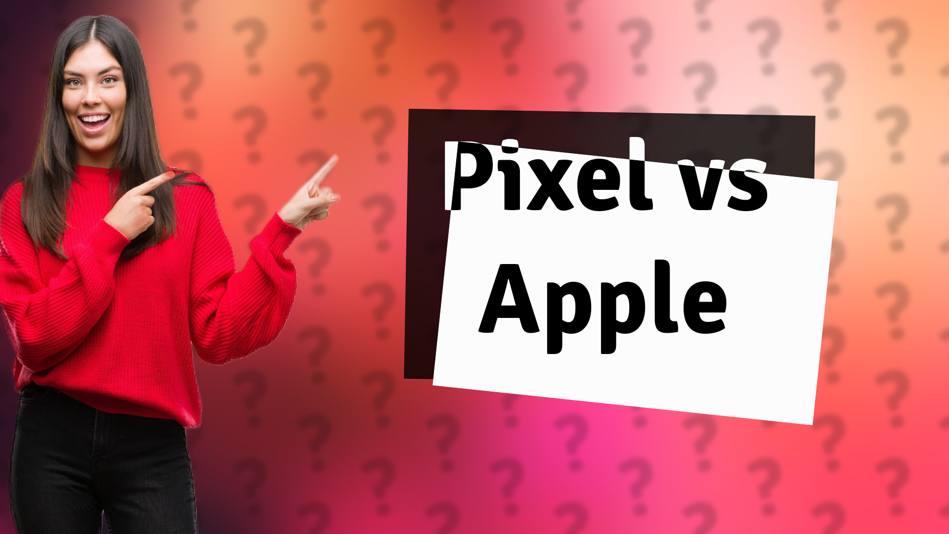 Pixel vs Apple