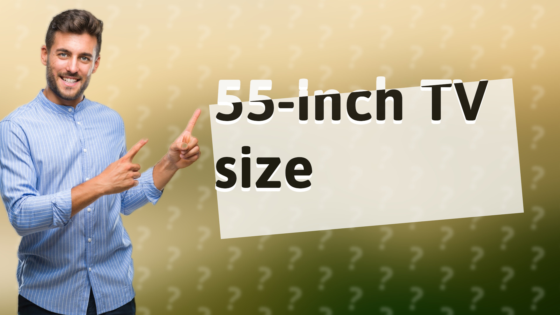 55-inch TV size