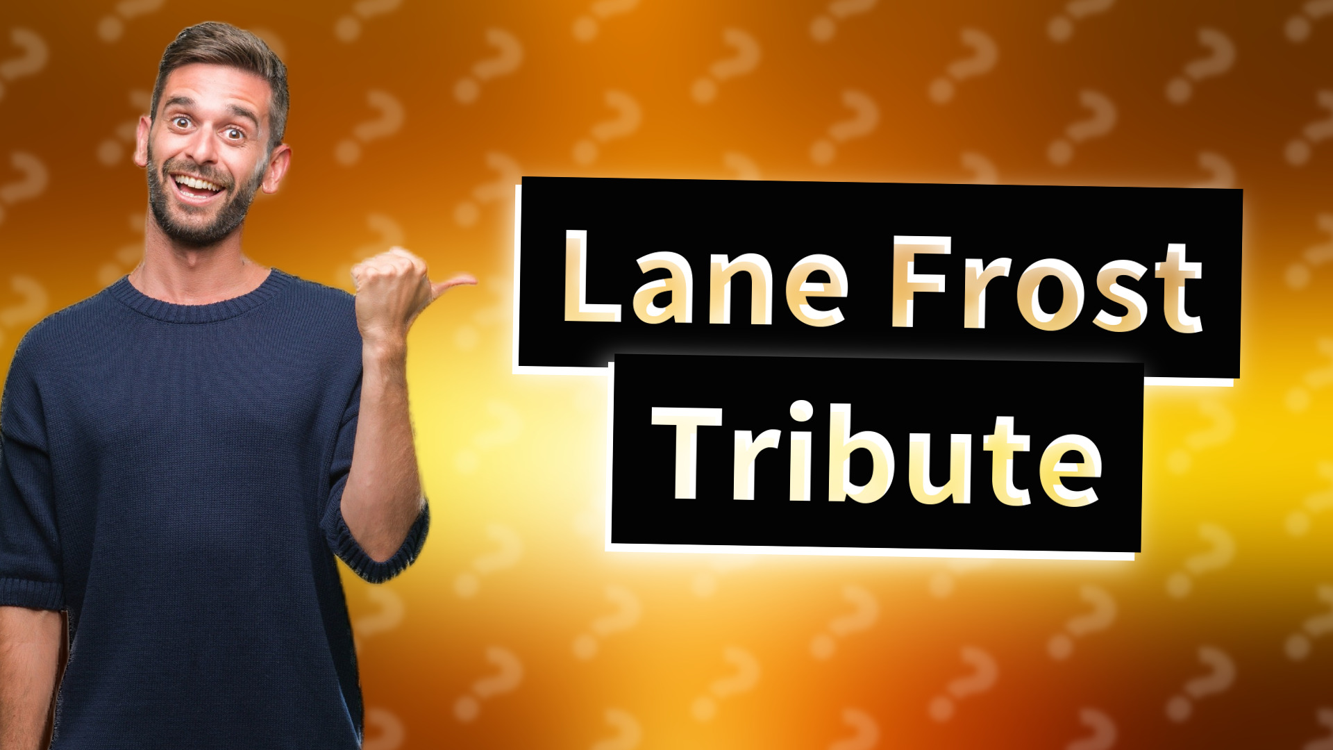 Lane Frost Tribute