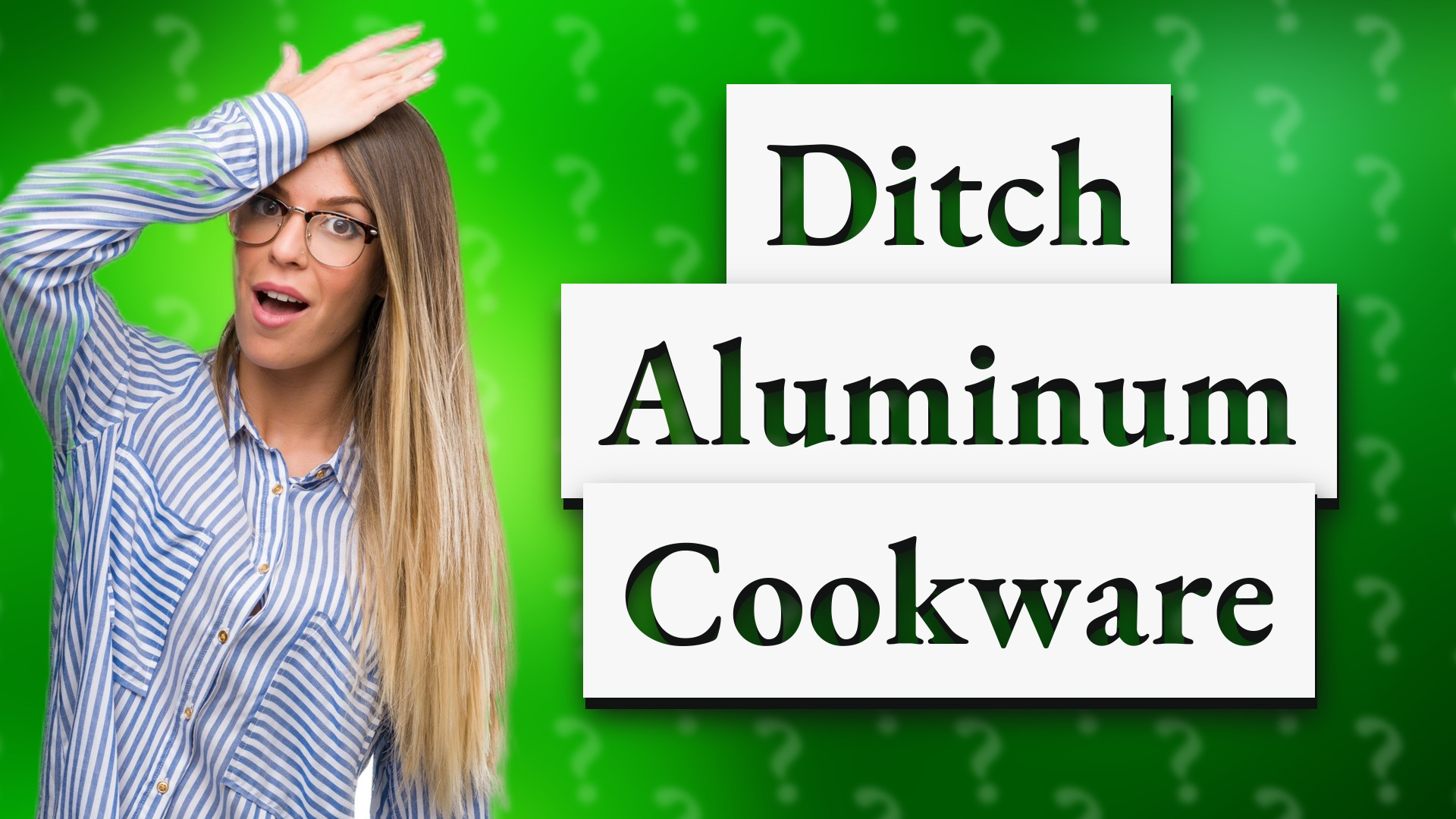 Ditch Aluminum Cookware