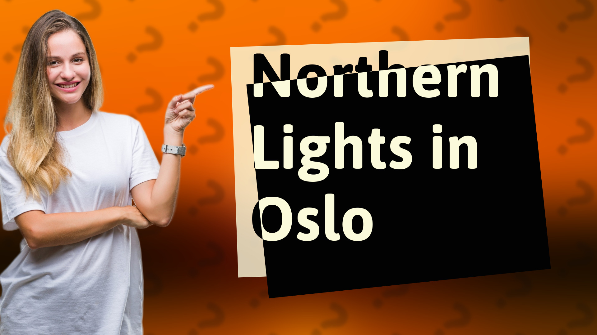 Northern Lights in Oslo