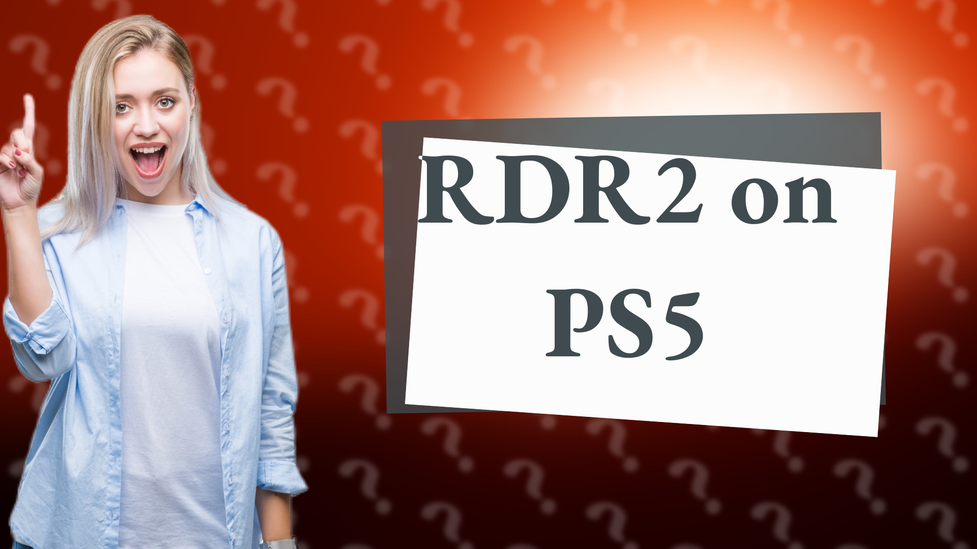 RDR2 on PS5