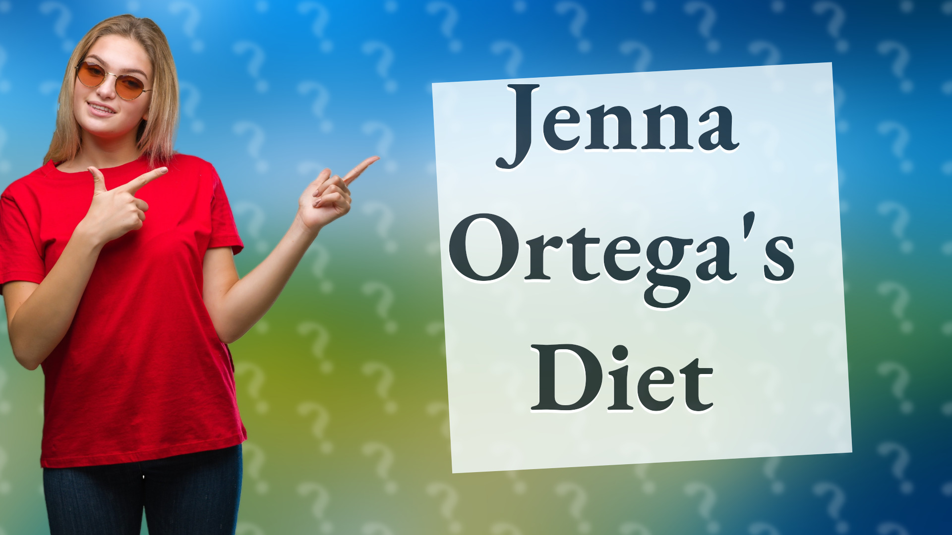 Jenna Ortega's Diet