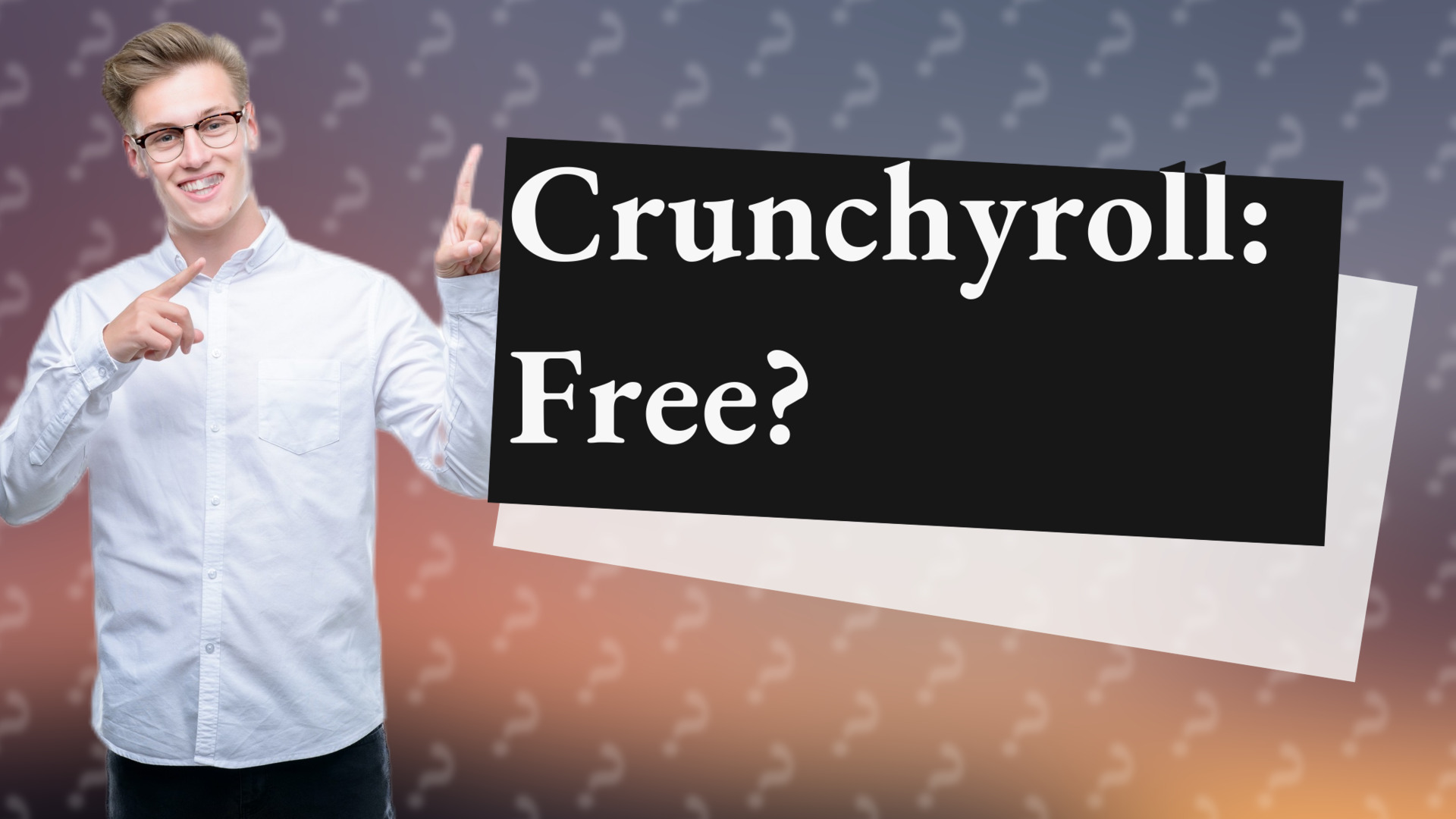 Crunchyroll: Free?