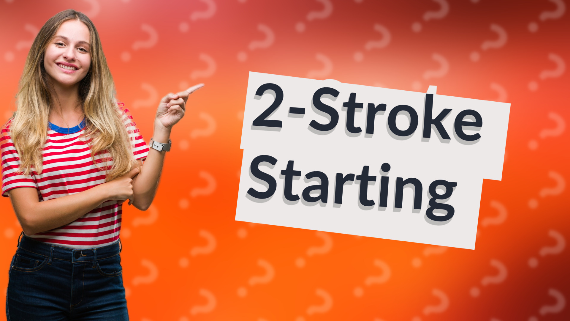 2-Stroke Starting