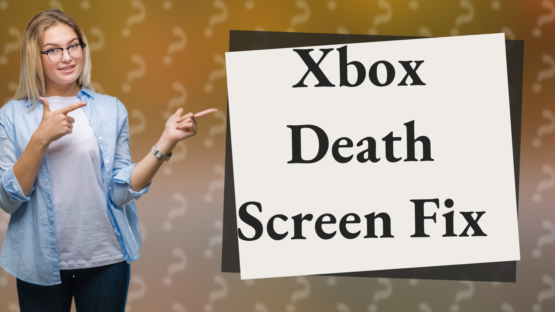 Xbox Death Screen Fix