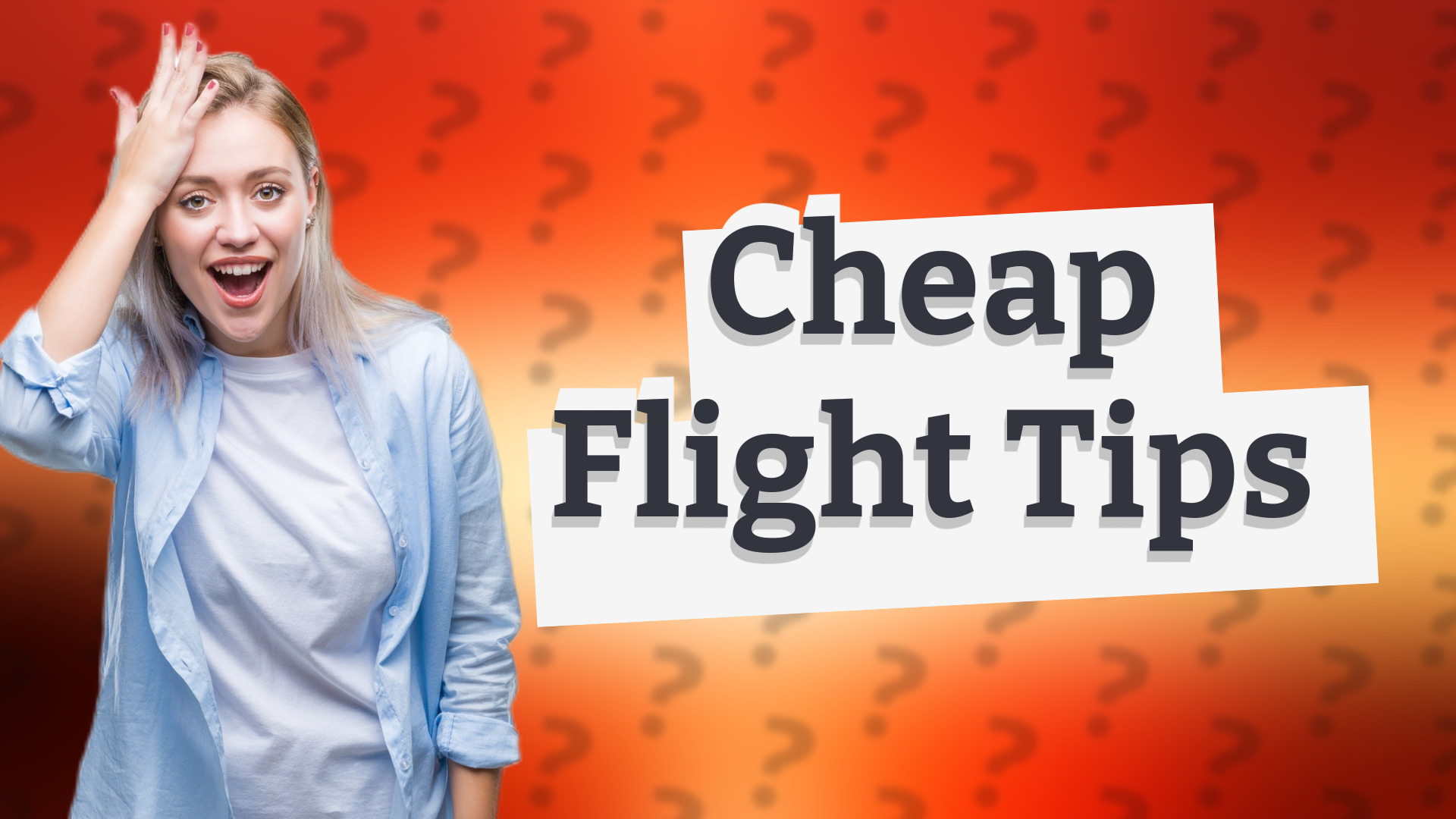 Cheap Flight Tips
