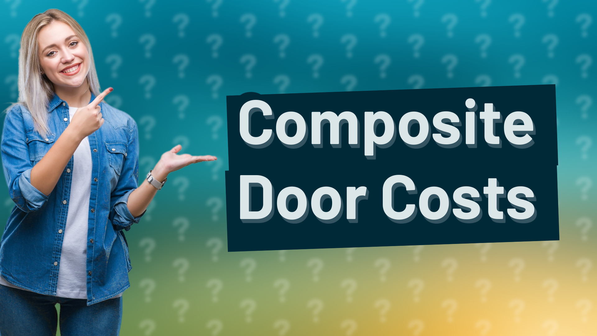 Composite Door Costs