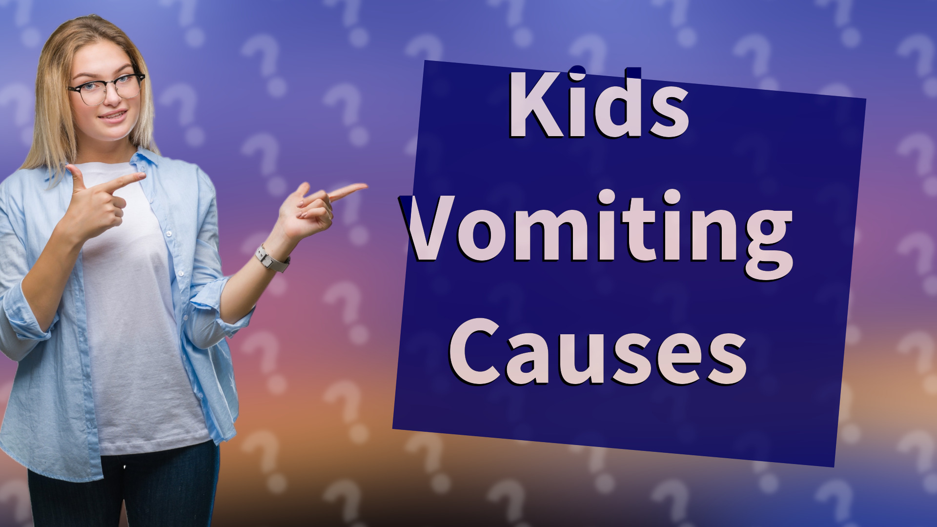 Kids Vomiting Causes