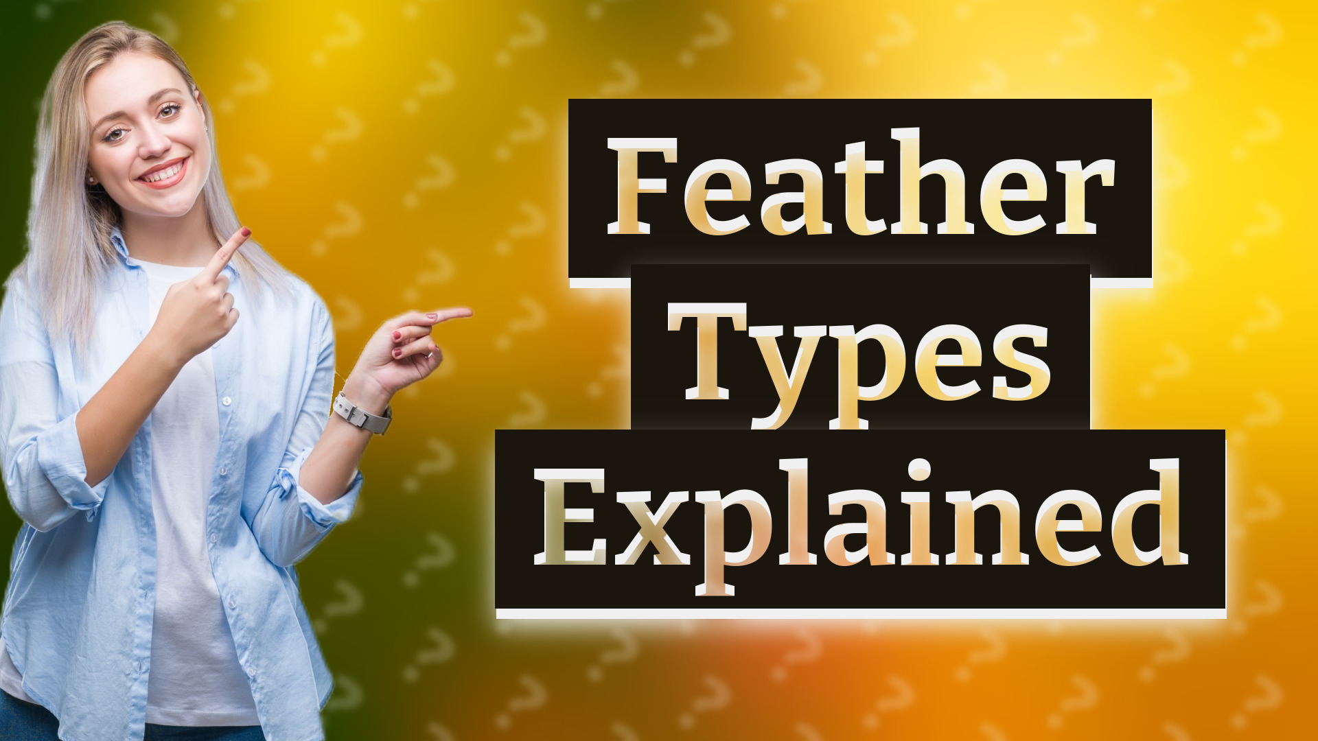 Feather Types Explained