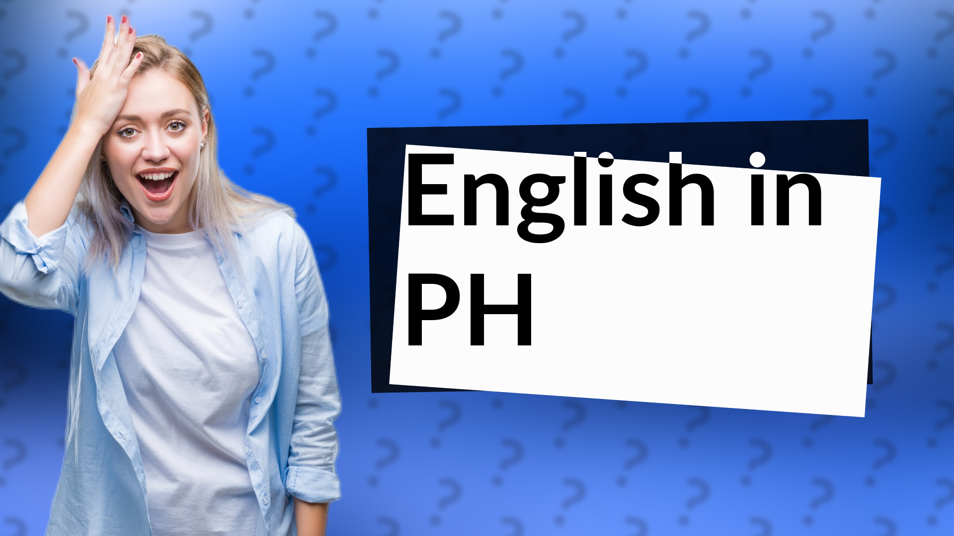 English in PH
