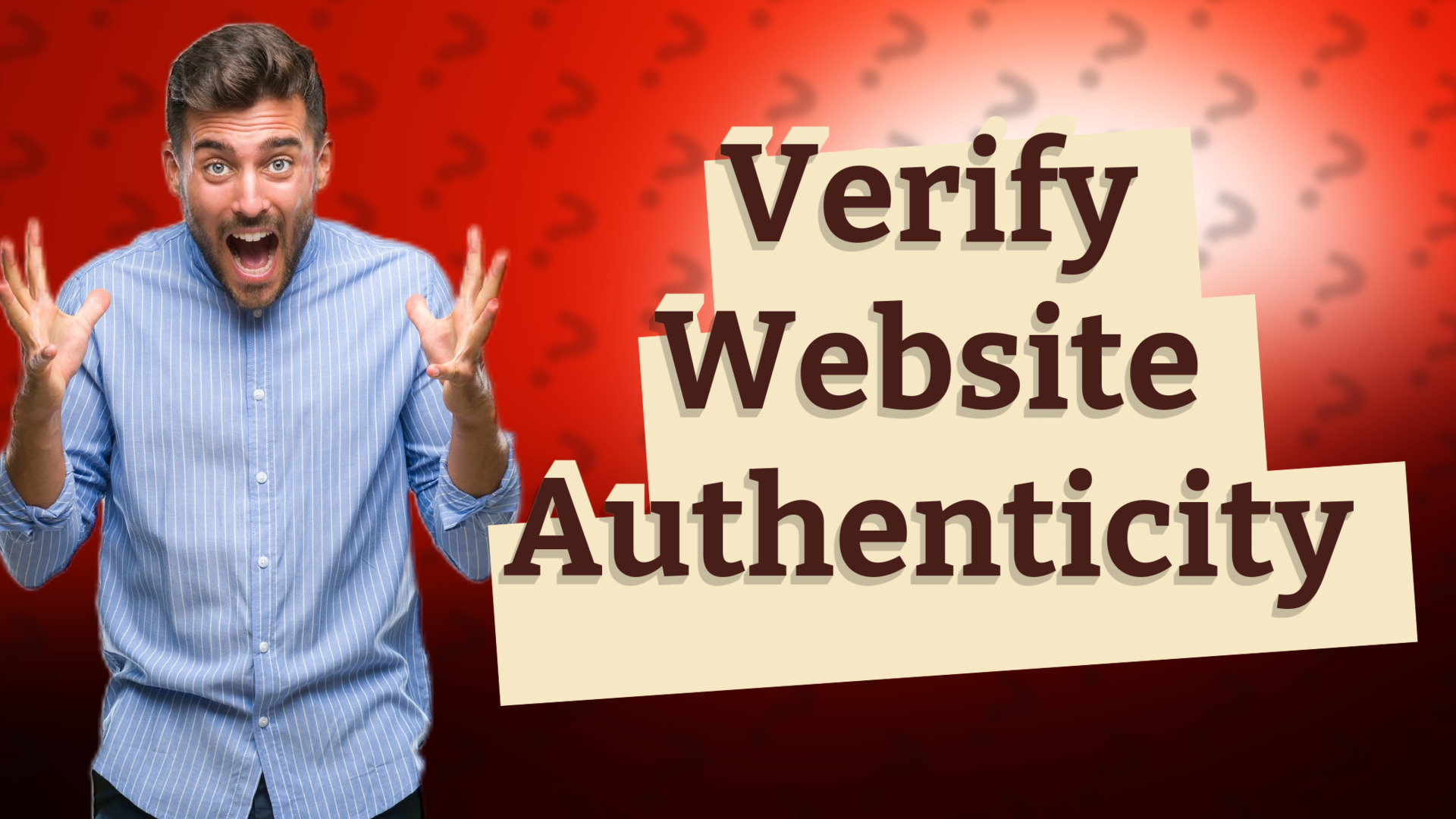 Verify Website Authenticity