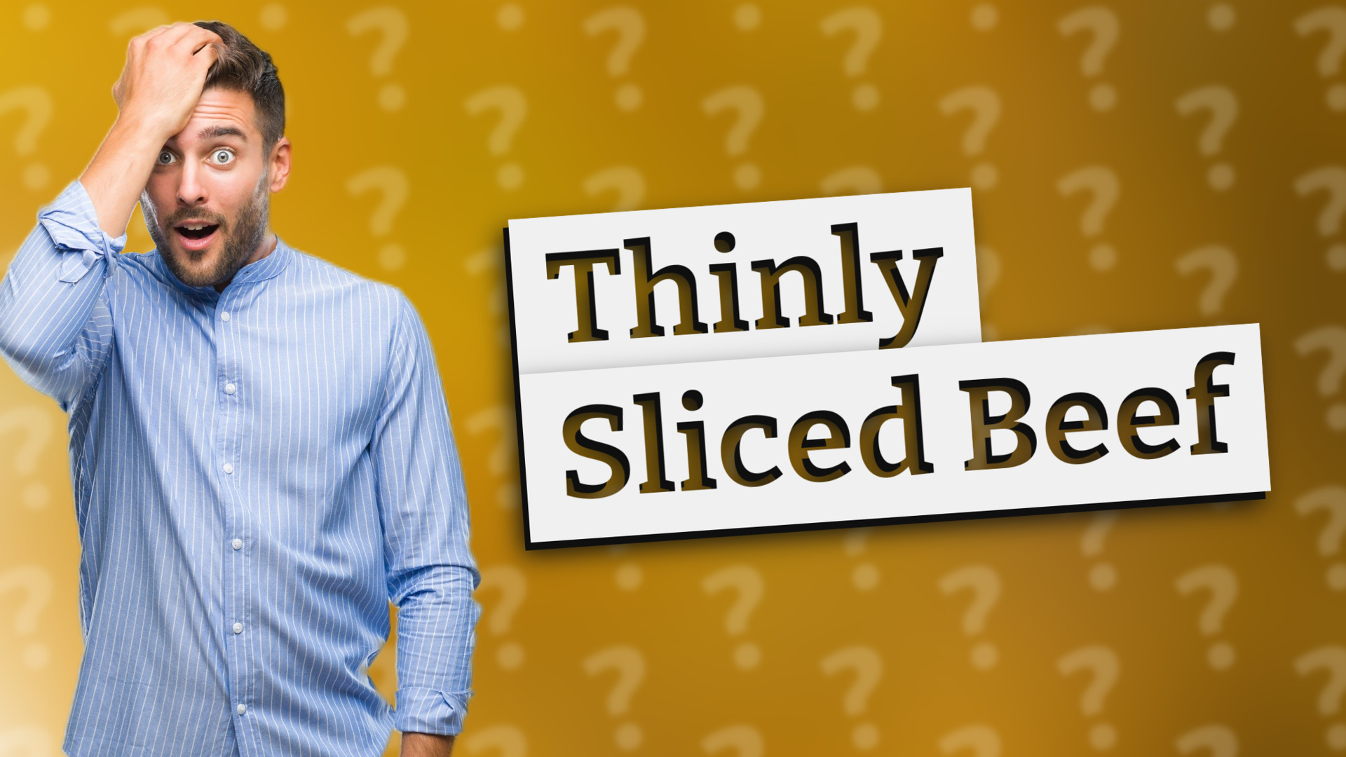 Thinly Sliced Beef