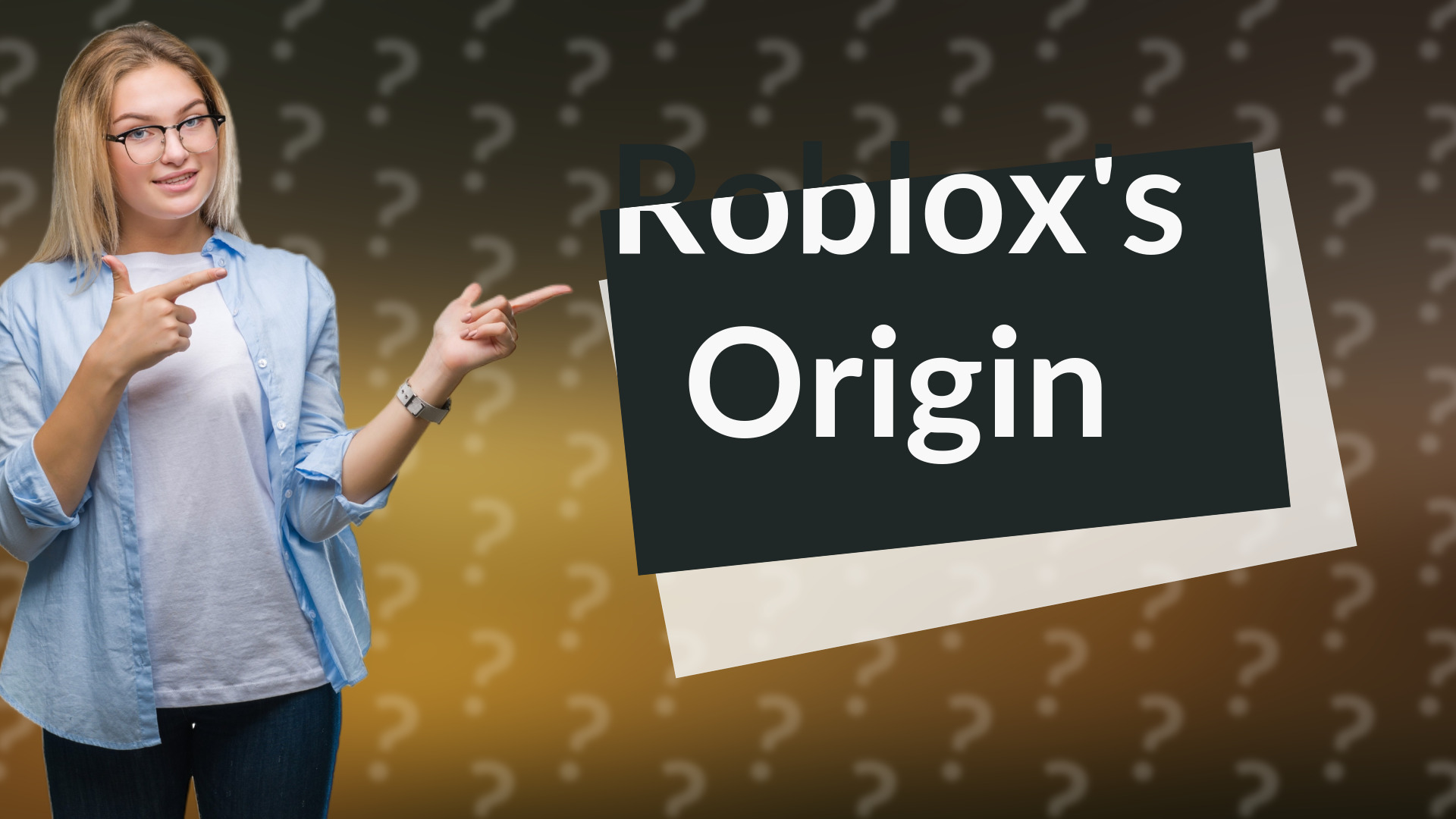 Roblox's Origin