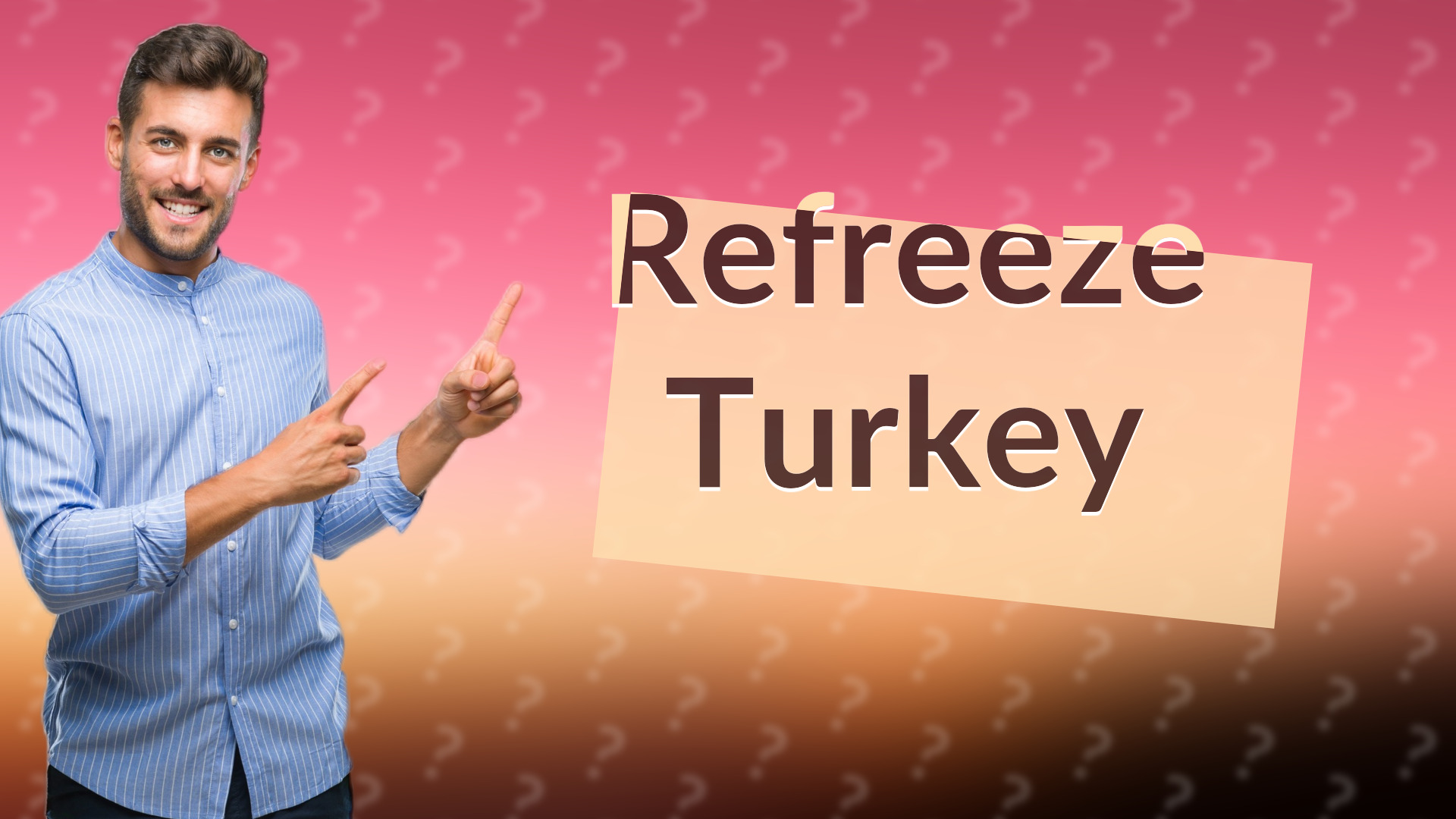 Refreeze Turkey