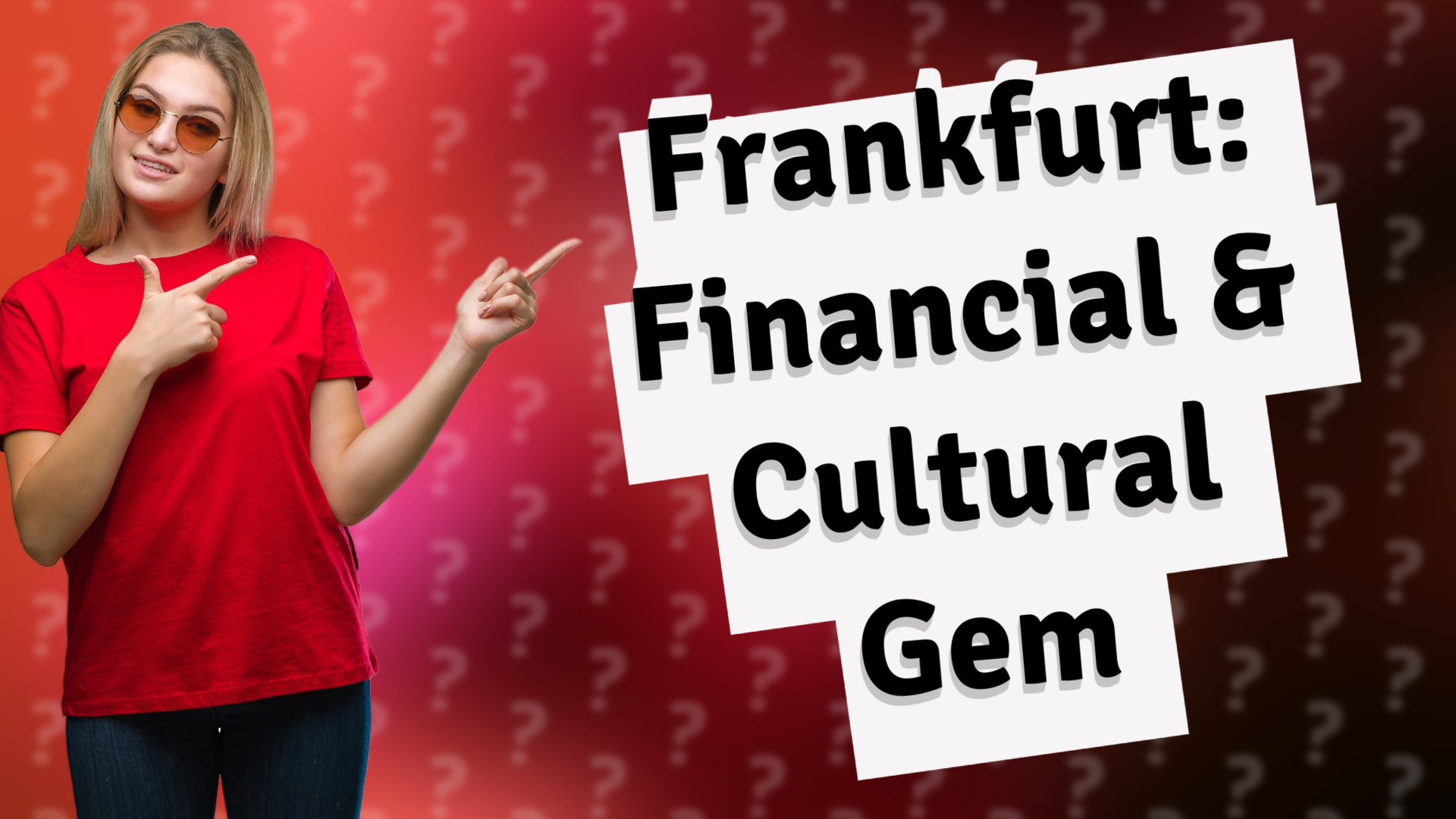 Frankfurt: Financial & Cultural Gem
