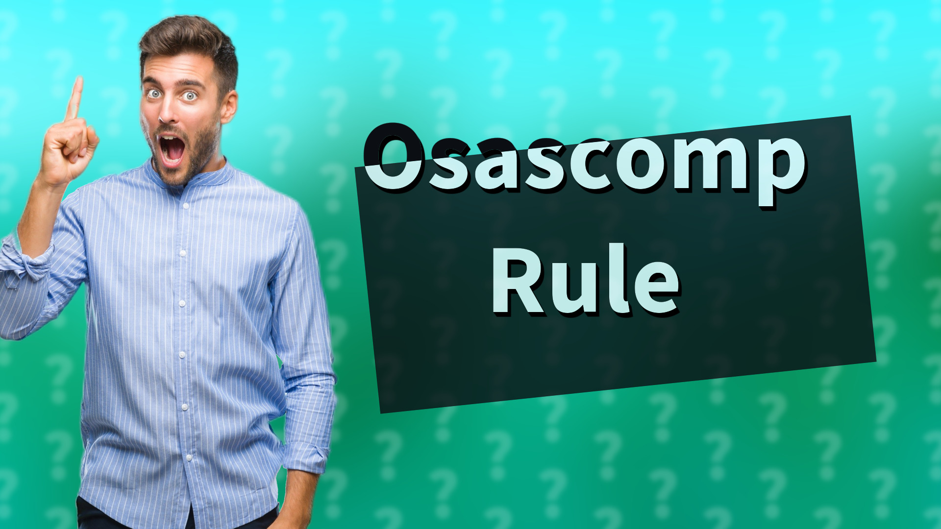 Osascomp Rule