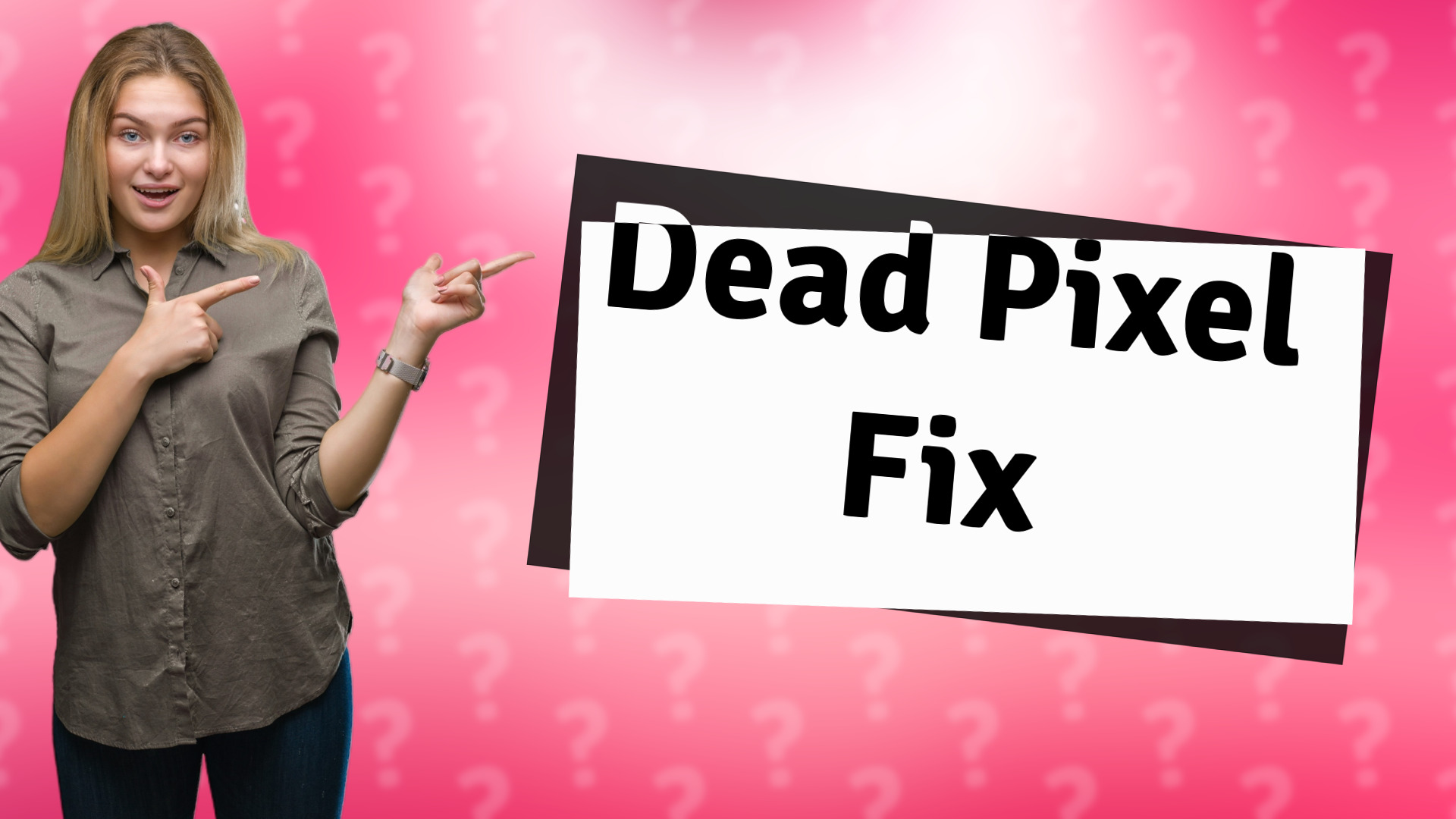 Dead Pixel Fix
