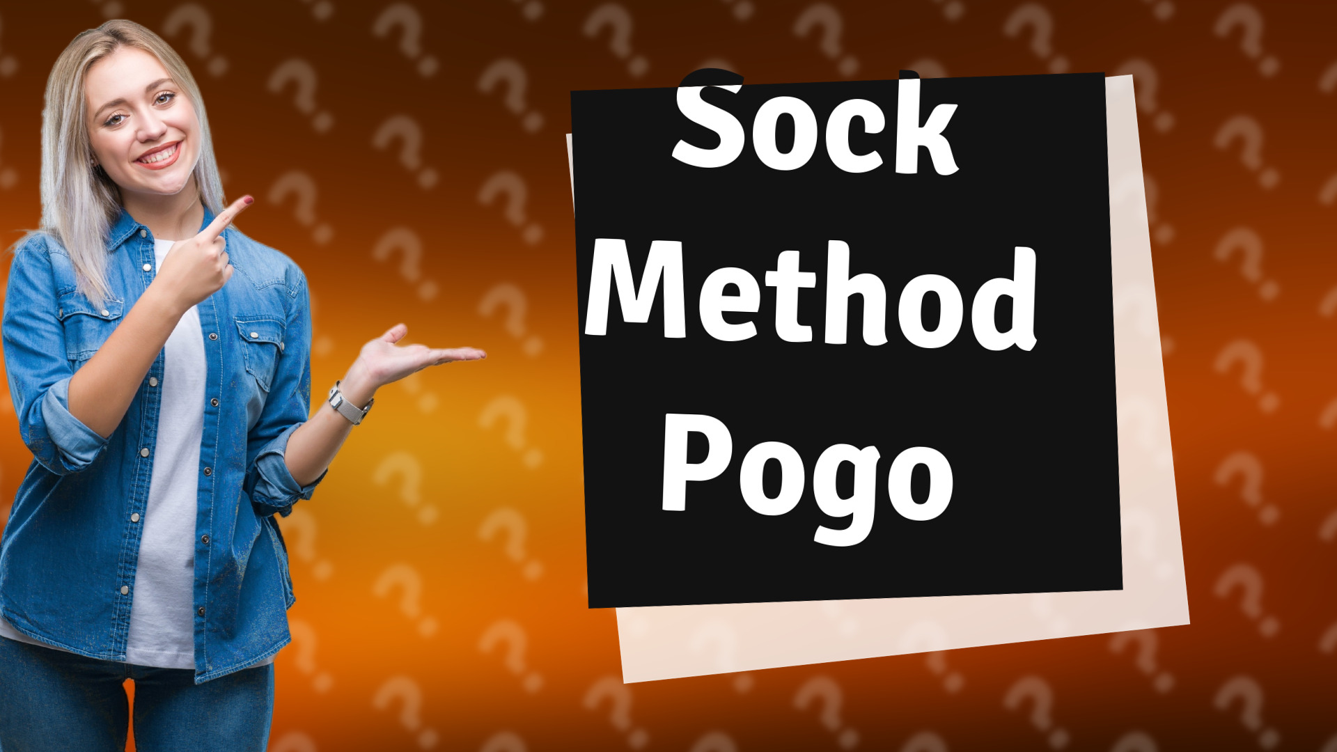 Sock Method Pogo