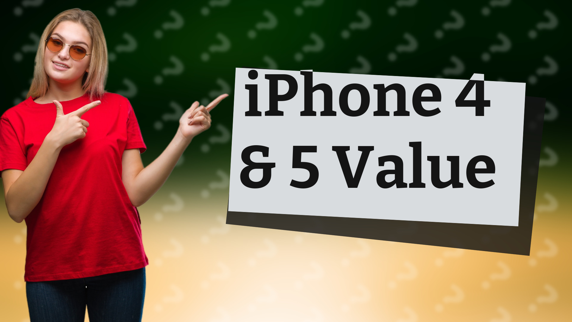 iPhone 4 & 5 Value