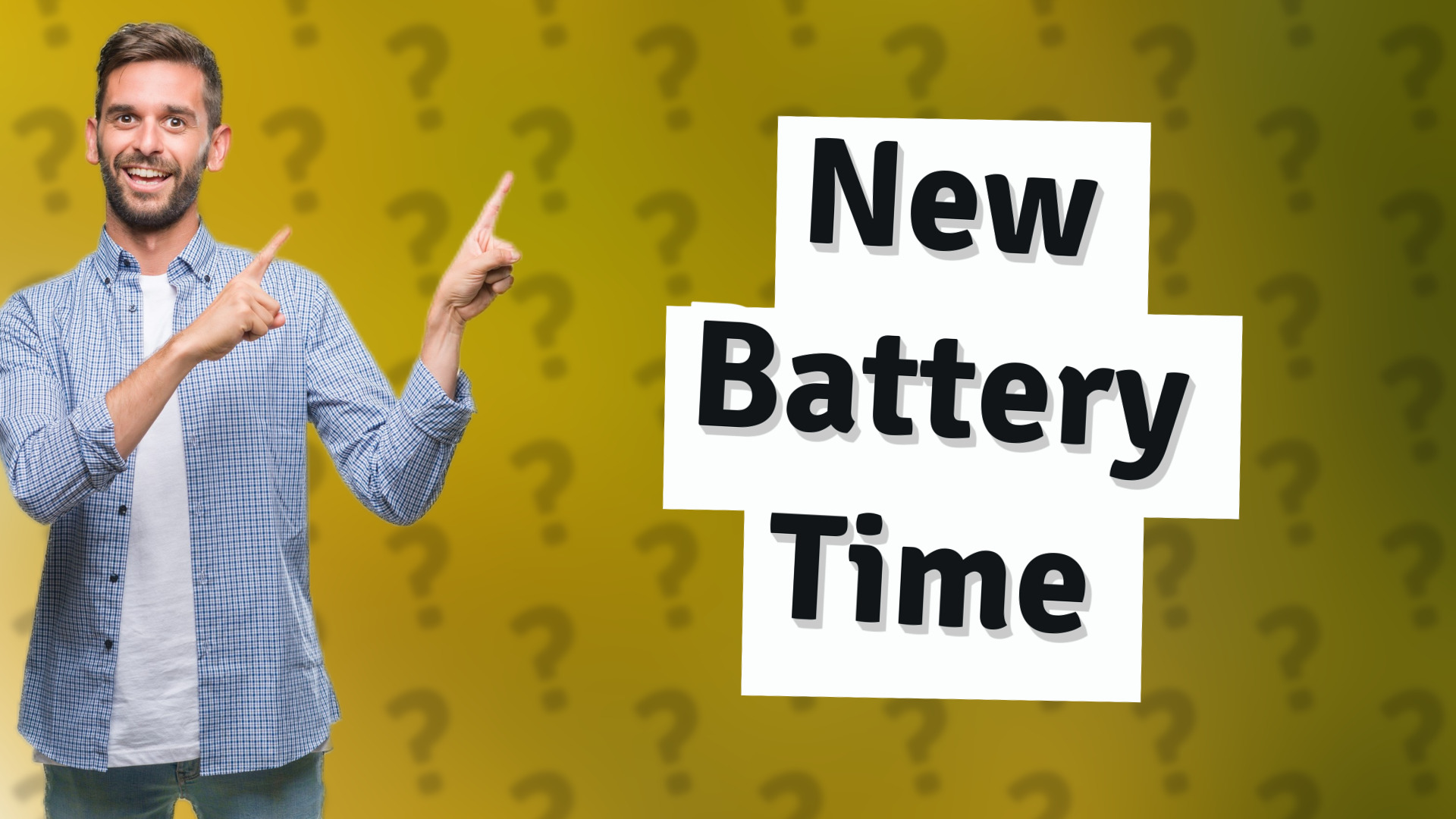 New Battery Time