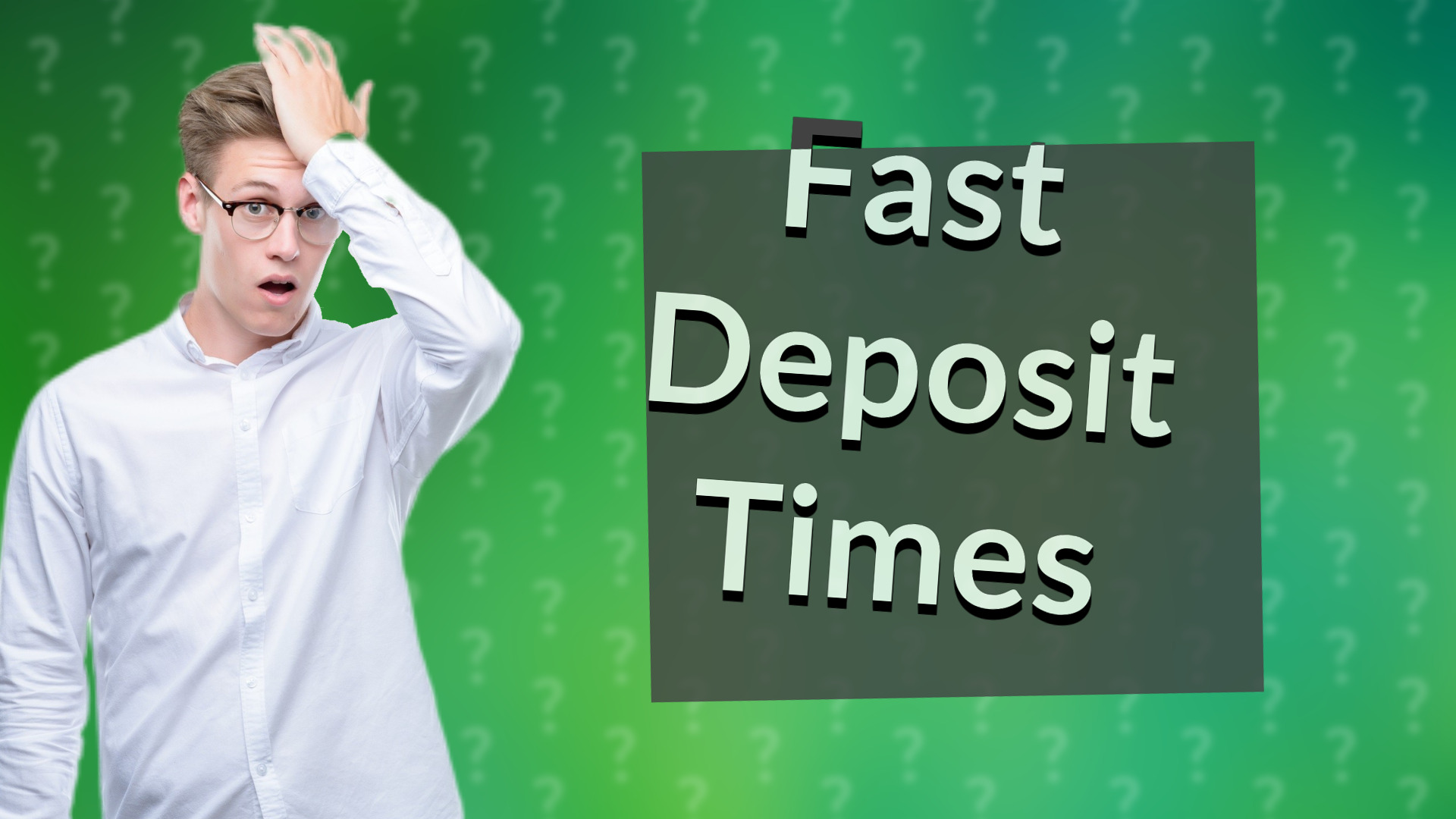 Fast Deposit Times