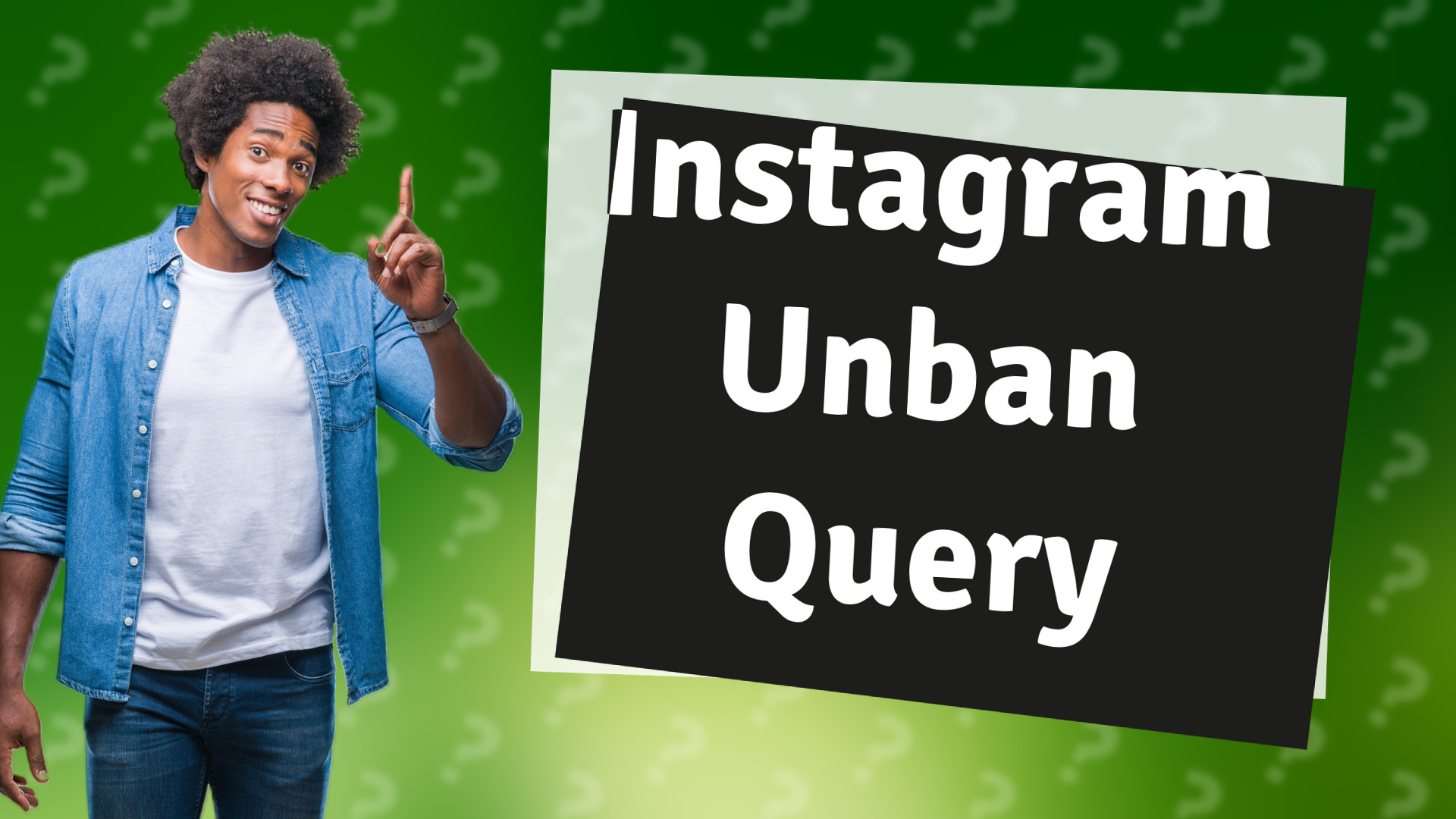 Instagram Unban Query