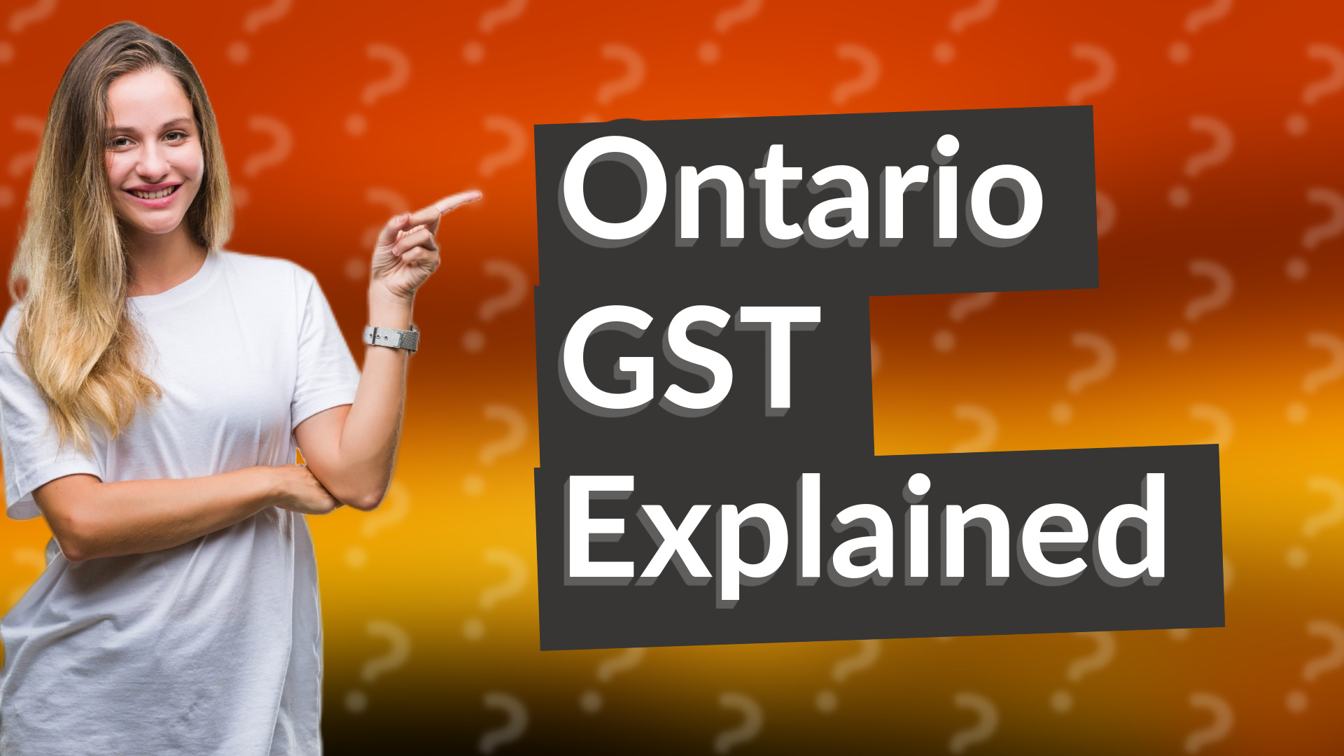 Ontario GST Explained