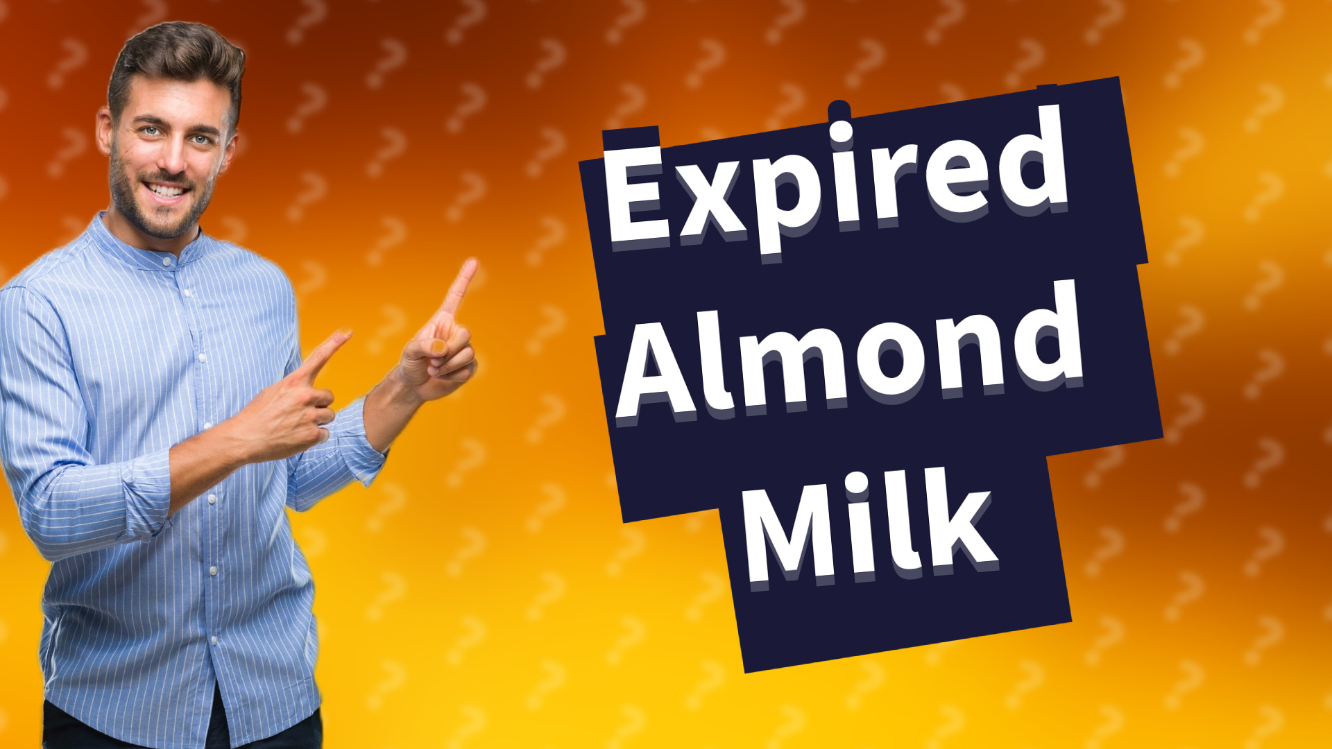 Expired Almond Milk