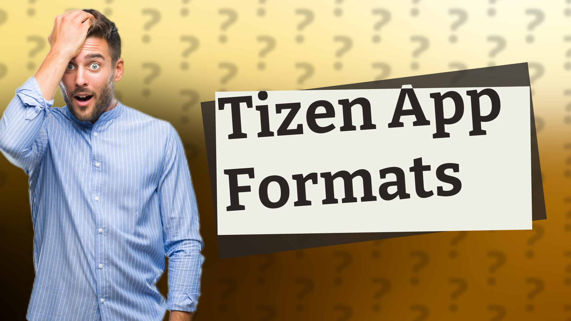 Tizen App Formats