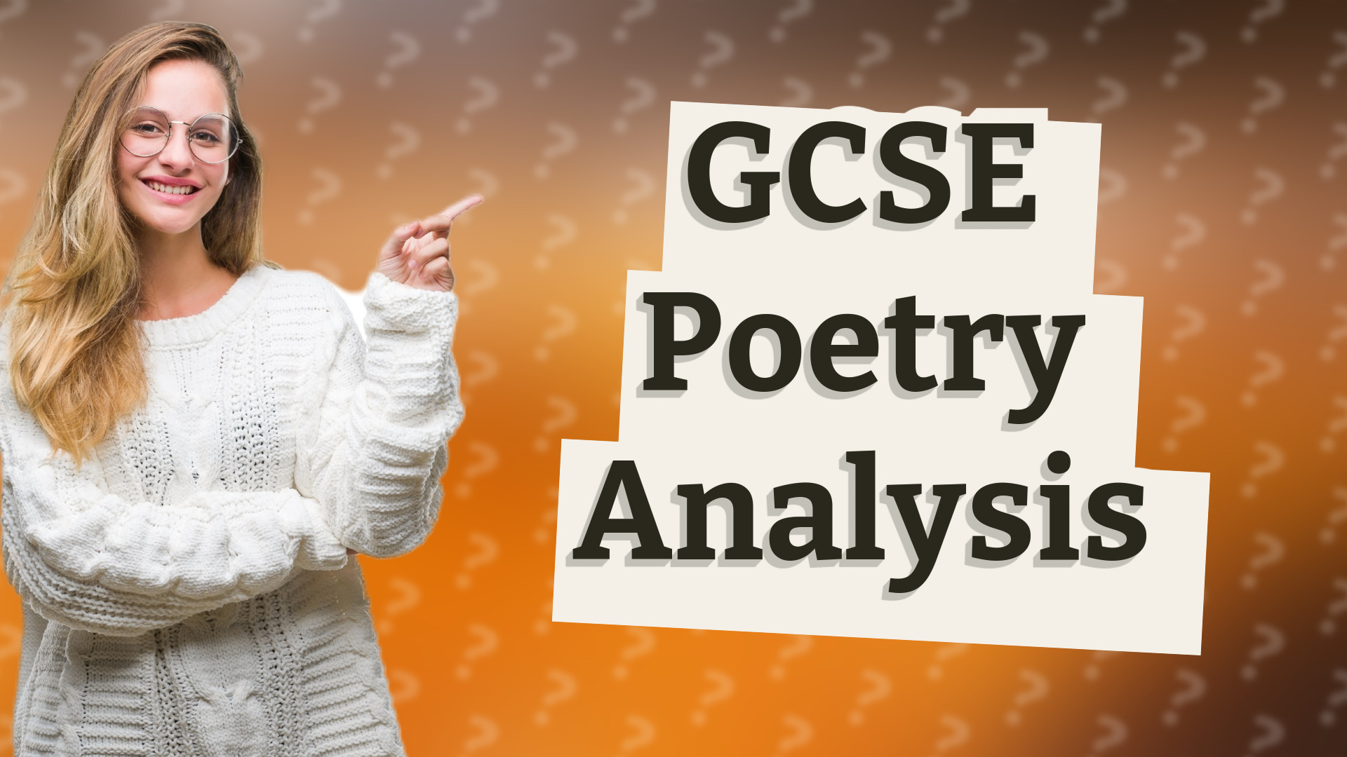 GCSE Poetry Analysis