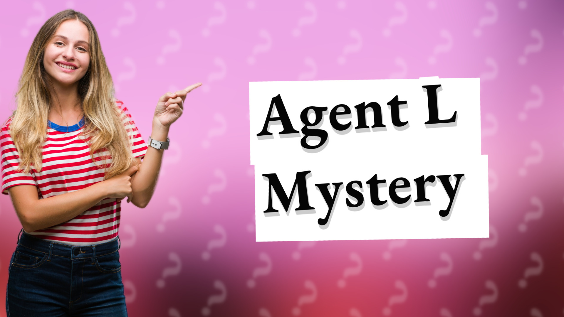 Agent L Mystery