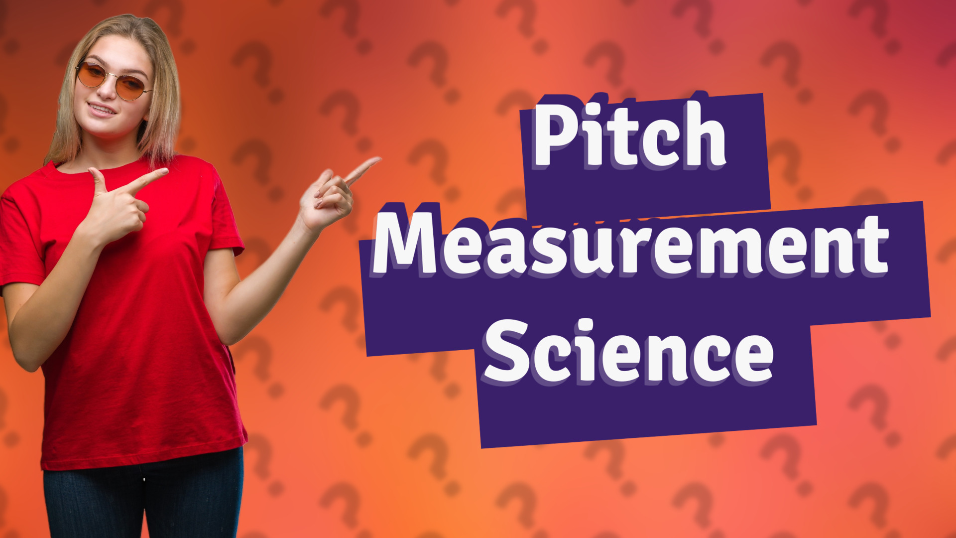 Pitch Measurement Science