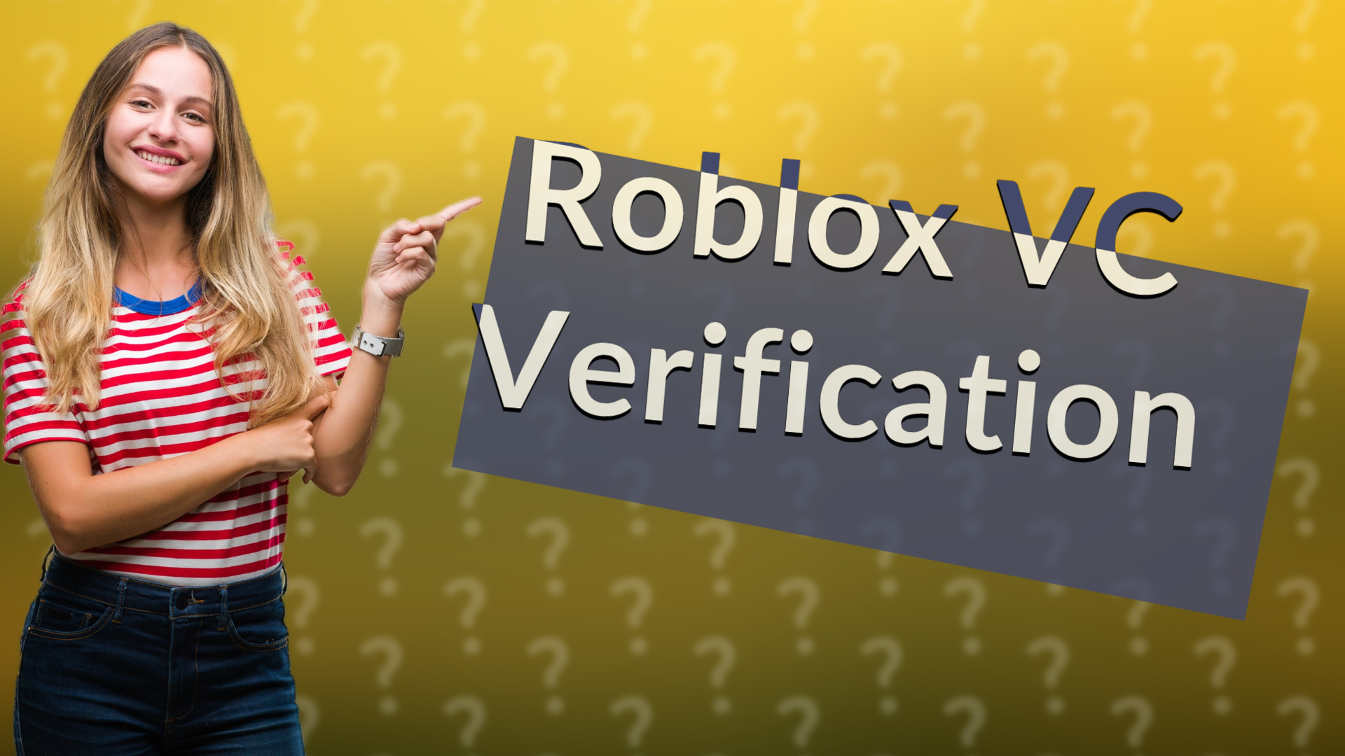 Roblox VC Verification
