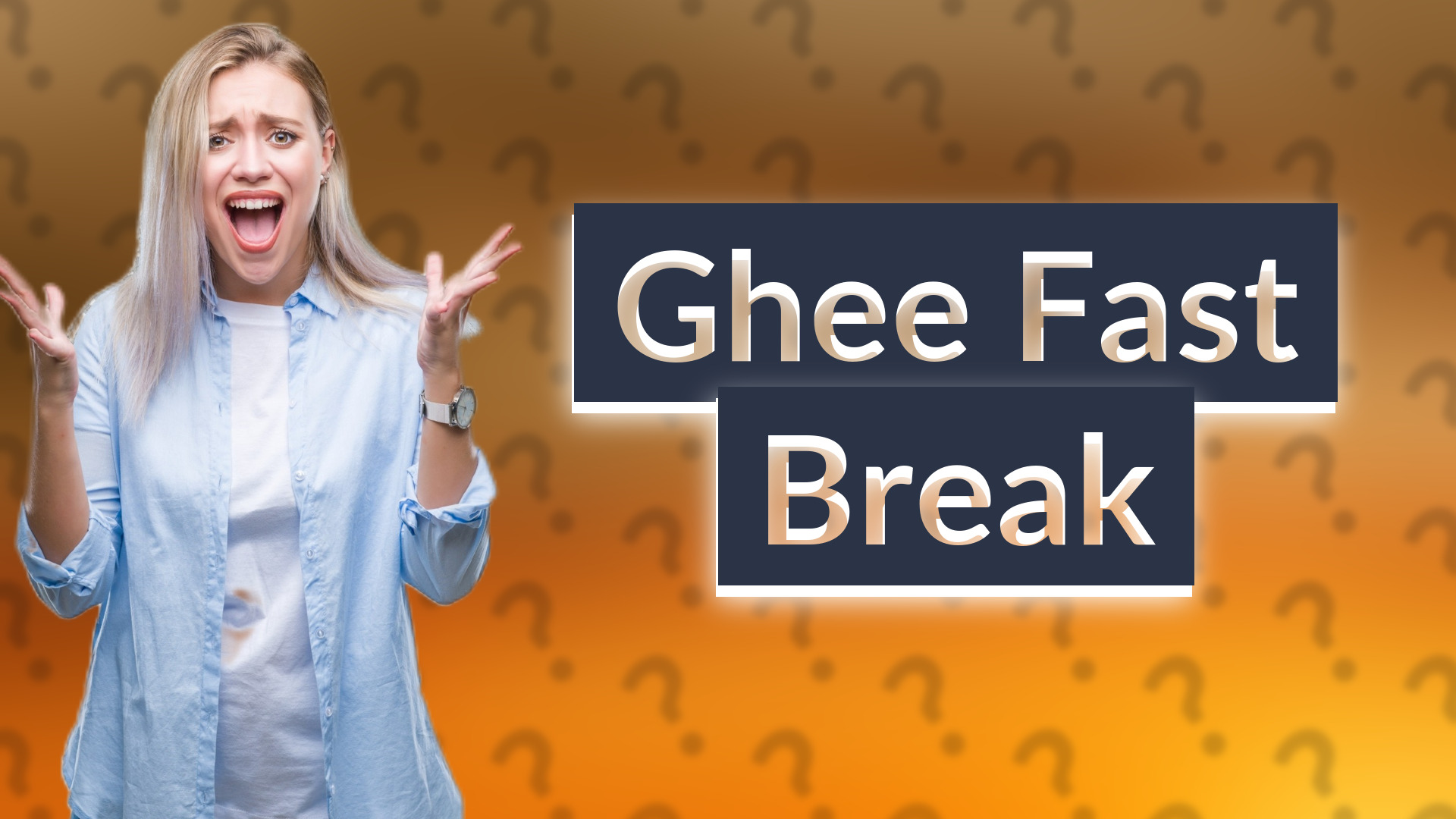Ghee Fast Break