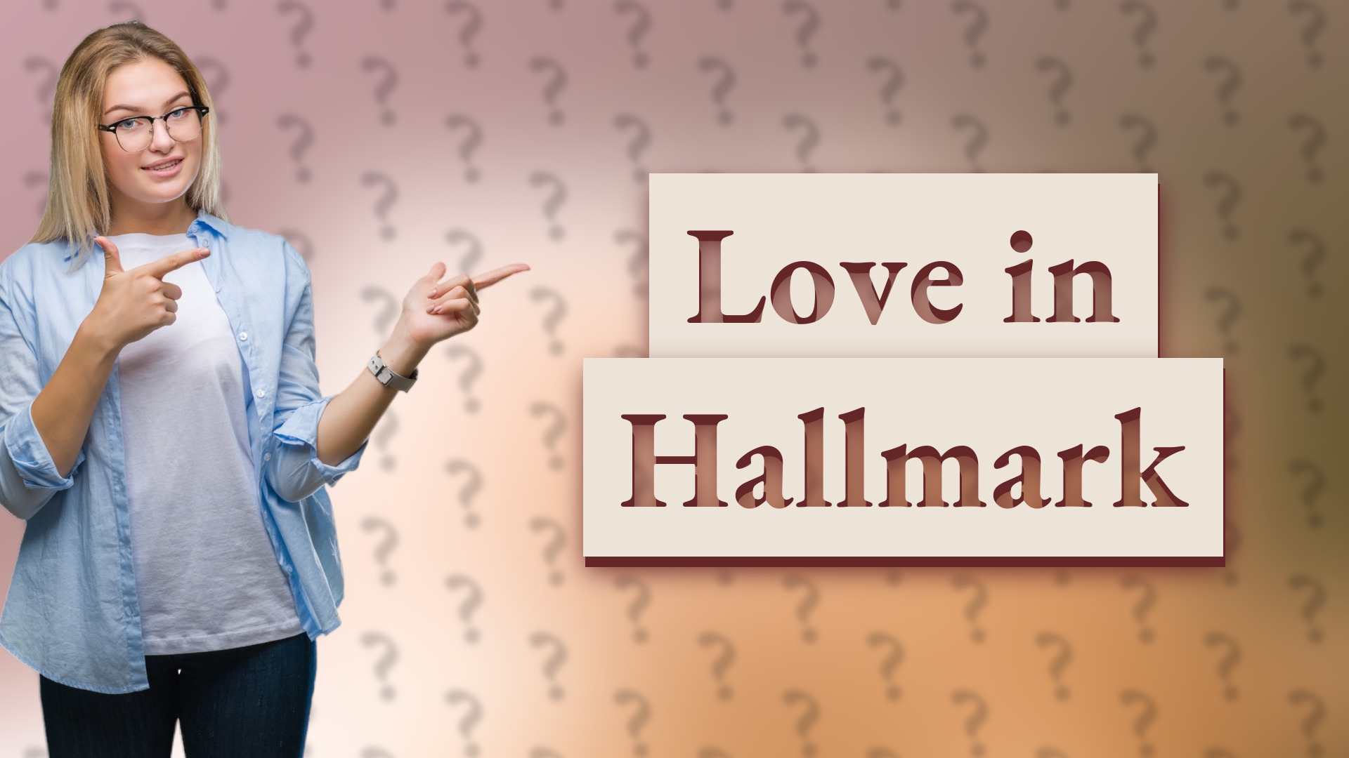 Love in Hallmark